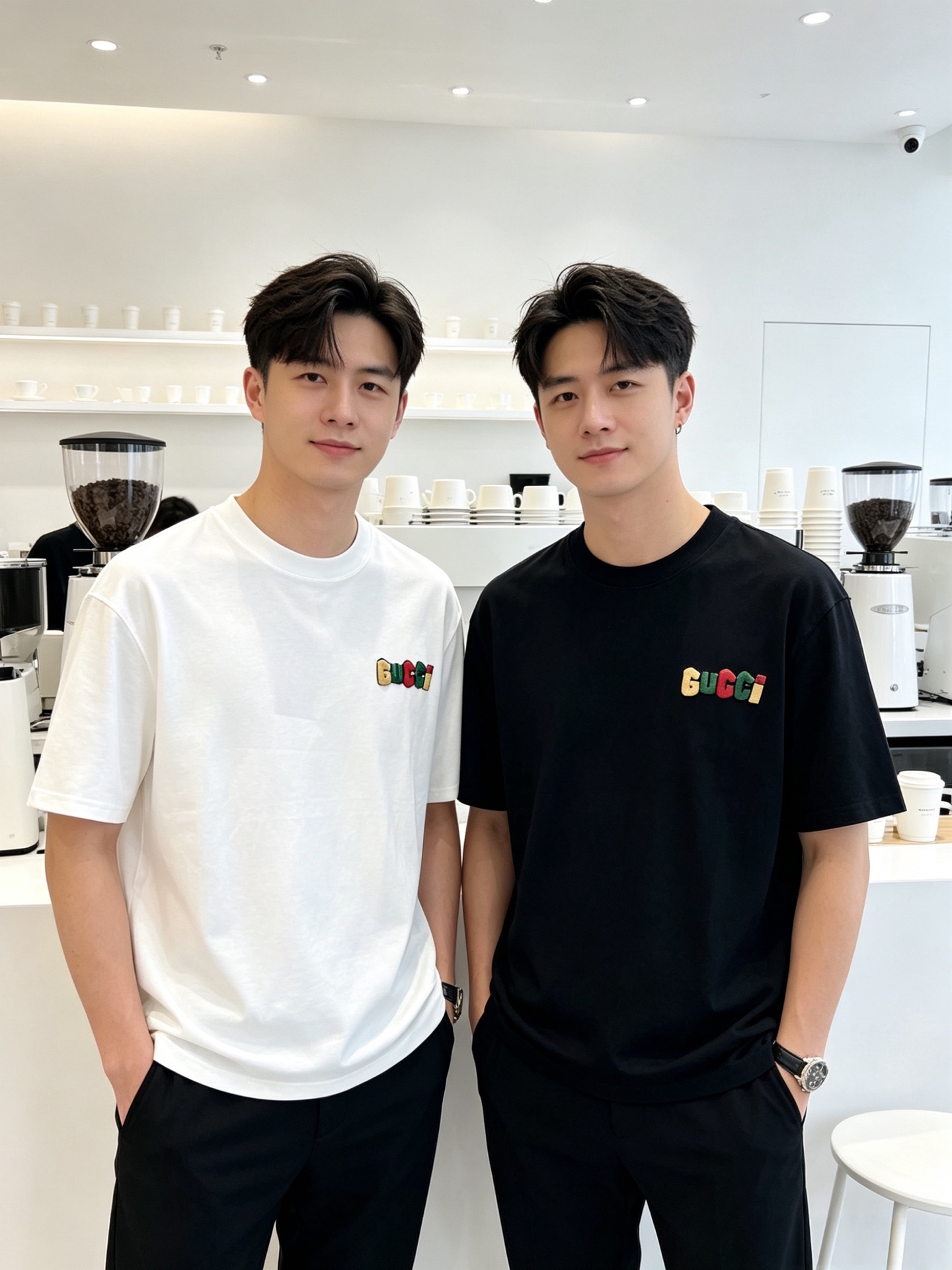 NO:831995,Gucci/Gucci 2026 spring and summer new products, complete with three labels, pure cotton round neck short-sleeved T-shirt, good product without too much introduction, look at the details, counter size M-XXXL 175/140 recommended L, loose fit, gucci, T-shirt, tees, t-shirt,19860909Gucci/古奇 2026年春夏新品上新 三标齐全 纯棉圆领短袖T恤 好货不用过多介绍 看细节 专柜码数M-XXXL 175/140建议L 宽松版型,,gucci,T-shirt,tees，t-shirt,,Men's clothing