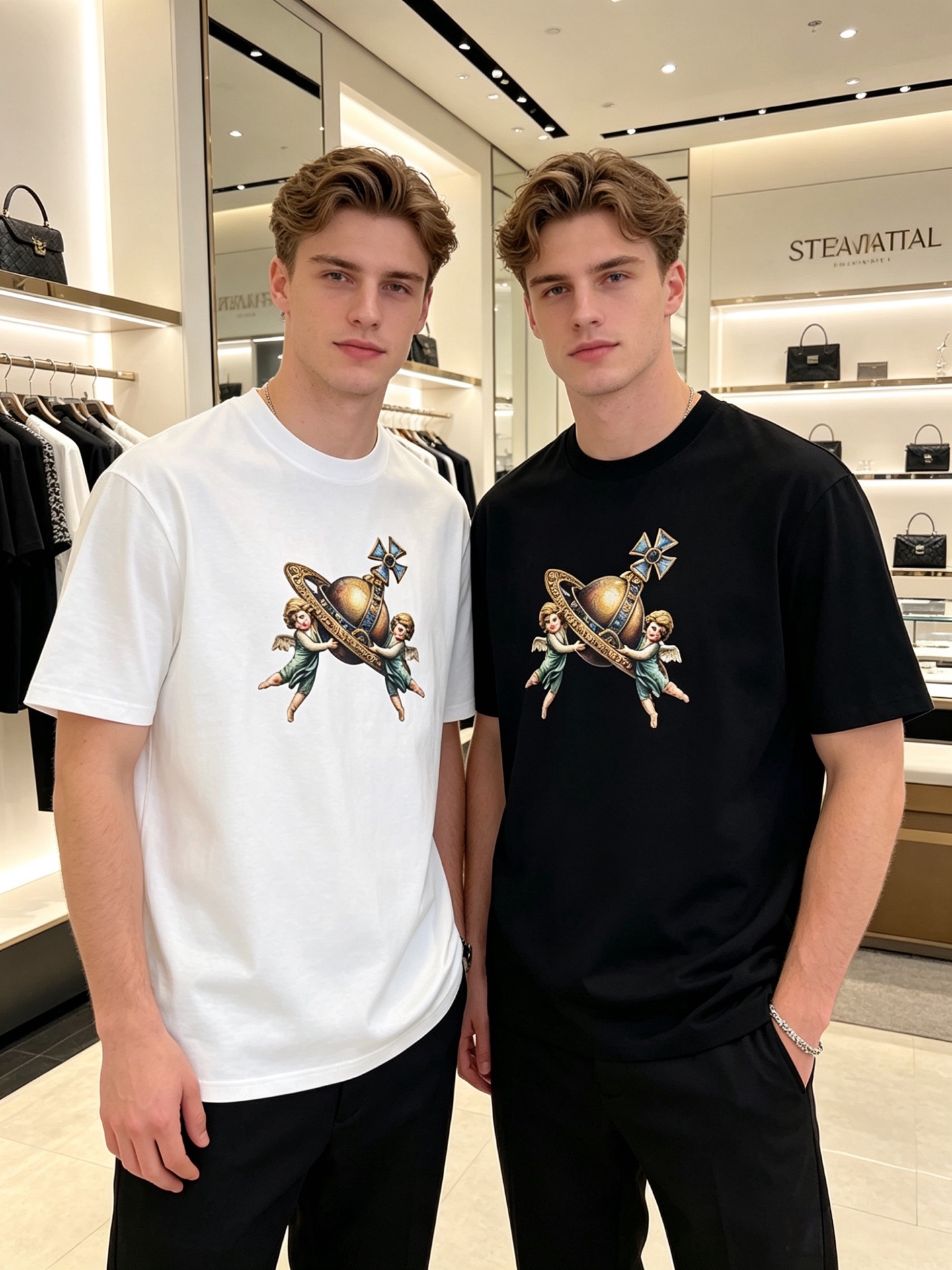 NO:912894,Queen Mother's 2026 spring and summer new products, complete with three labels, mercerized cotton short-sleeved T-shirt, good product without too much introduction, look at the details, counter size M-XXXL / recommended L,, T-shirt, tees, t-shirt,19860909西太后 2026春夏新品 三标齐全 丝光棉短袖T恤 好货不用过多介绍 看细节 专柜码数M-XXXL /建议L,,T-shirt,tees，t-shirt,,Men's clothing
