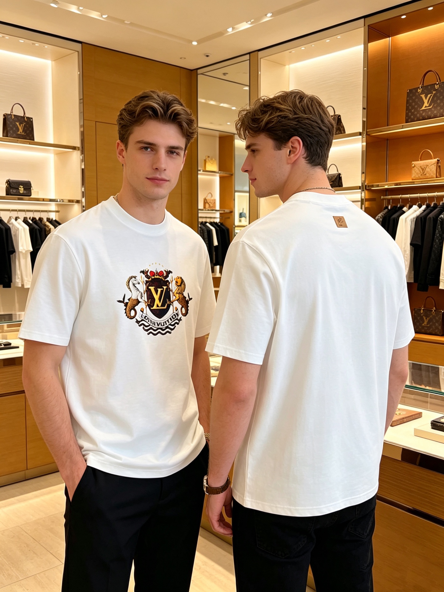 NO:912898,LV/Louis Vuitton 2026 spring and summer new products, complete with three labels, mercerized cotton short-sleeved T-shirt, good product without too much introduction, look at the details, counter size M-XXXL / recommended L,, louis vuitton, louis vuitton, T-shirt, tees, t-shirt,19860909LV/路易威登 2026春夏新品 三标齐全 丝光棉短袖T恤 好货不用过多介绍 看细节 专柜码数M-XXXL /建议L,,louis vuitton,louis vuitton,T-shirt,tees，t-shirt,,Men's clothing