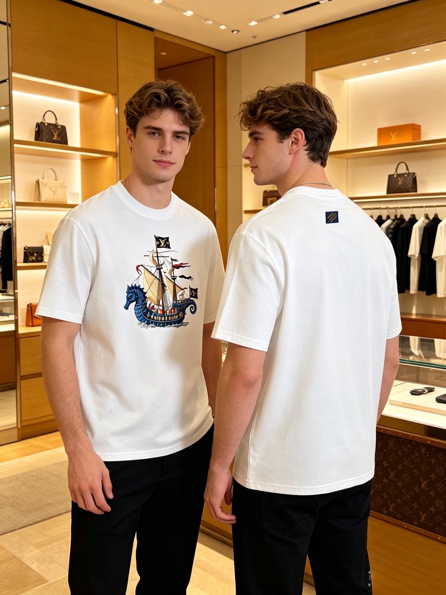NO:912897,LV/Louis Vuitton 2026 spring and summer new products, complete with three labels, mercerized cotton short-sleeved T-shirt, good product without too much introduction, look at the details, counter size M-XXXL / recommended L,, louis vuitton, louis vuitton, T-shirt, tees, t-shirt,19860909LV/路易威登 2026春夏新品 三标齐全 丝光棉短袖T恤 好货不用过多介绍 看细节 专柜码数M-XXXL /建议L,,louis vuitton,louis vuitton,T-shirt,tees，t-shirt,,Men's clothing