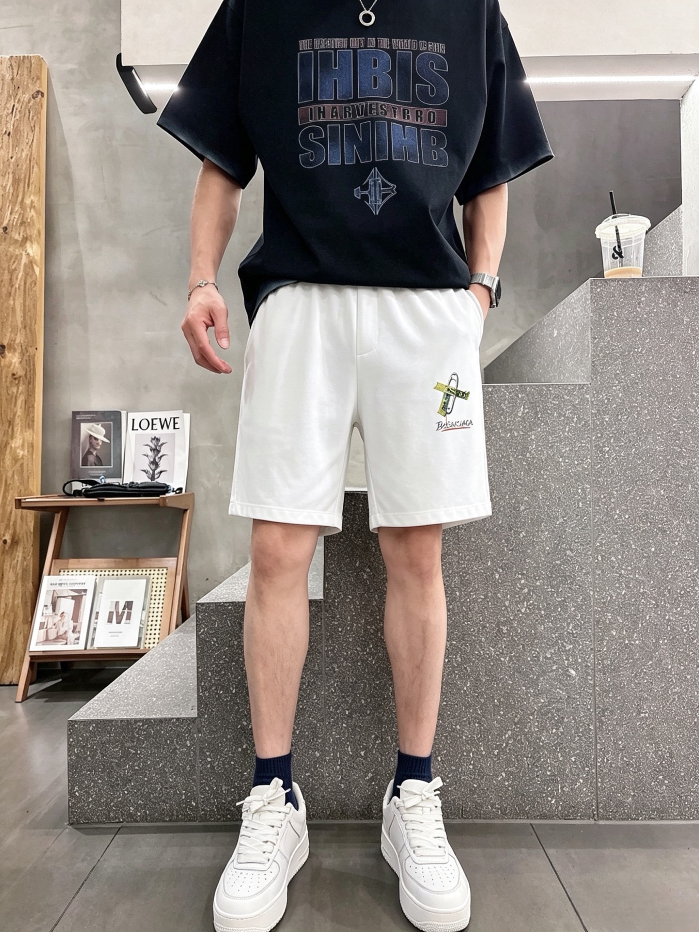 NO:835325,Balenciaga/Balenciaga 2026 spring and summer new products, complete with three labels, elastic band five-point casual pants and shorts, good products without too much introduction, look at the details, counter size M-XXXL 175/140 upper body recommended xL, slim fit,,balenciaga,balenciaga,shorts,19860909Balenciaga/巴黎世家 2026春夏新品 三标齐全 松紧带五分休闲裤短裤 好货不用过多介绍 看细节 专柜码数M-XXXL 175/140上身建议xL 修身版型,,balenciaga,balenciaga,shorts,,Men's clothing