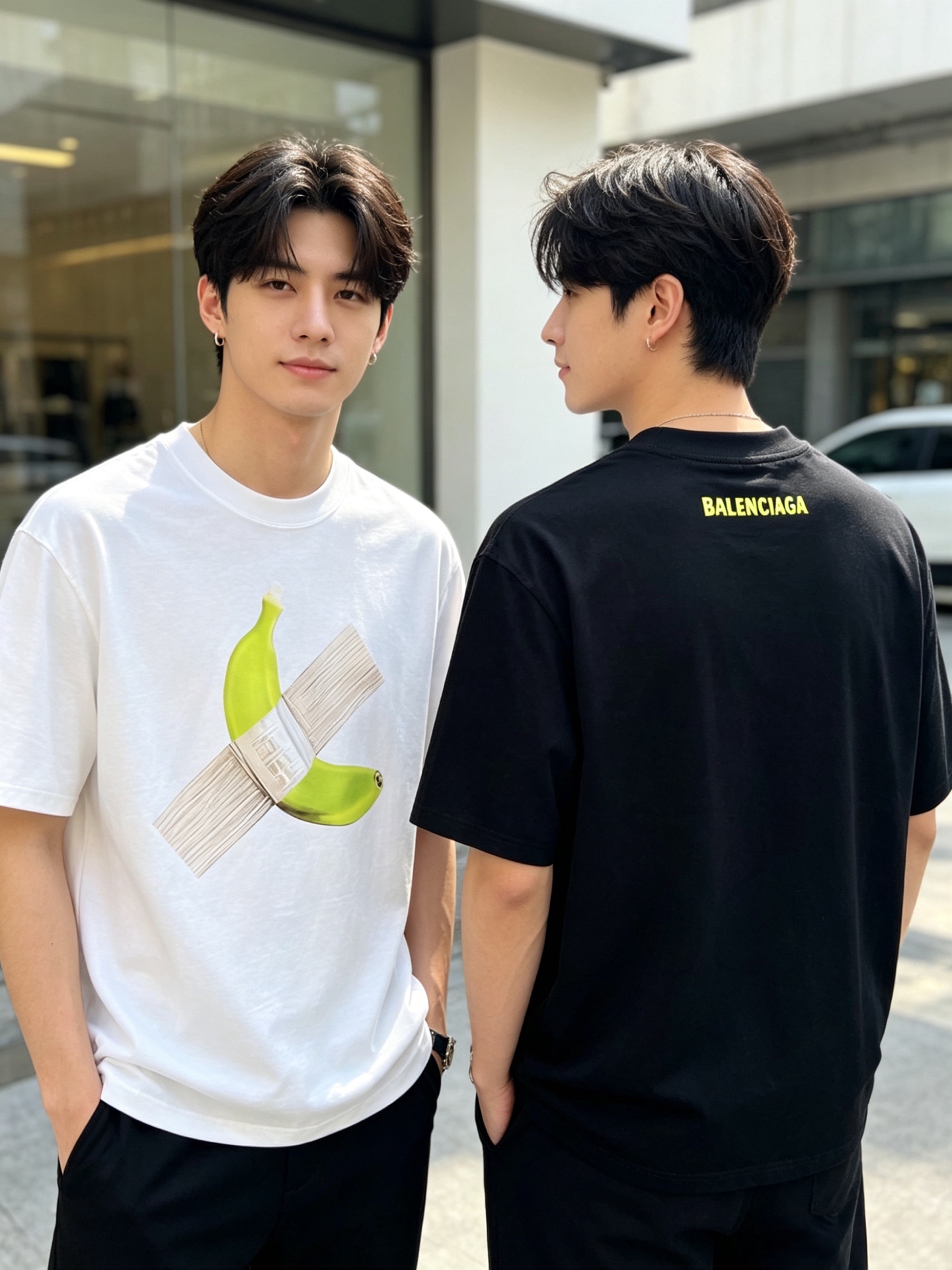 NO:915623,Balenciaga/Balenciaga 2026 spring and summer new products, complete with three labels, pure cotton round neck short-sleeved T-shirt, good product does not need to be introduced too much, look at the details, counter size M-XXXL / recommended L,, balenciaga, balenciaga, T-shirt, tees, t-shirt,19860909Balenciaga/巴黎世家 2026年春夏新品上新 三标齐全 纯棉圆领短袖T恤 好货不用过多介绍 看细节 专柜码数M-XXXL /建议L,,balenciaga,balenciaga,T-shirt,tees，t-shirt,,Men's clothing
