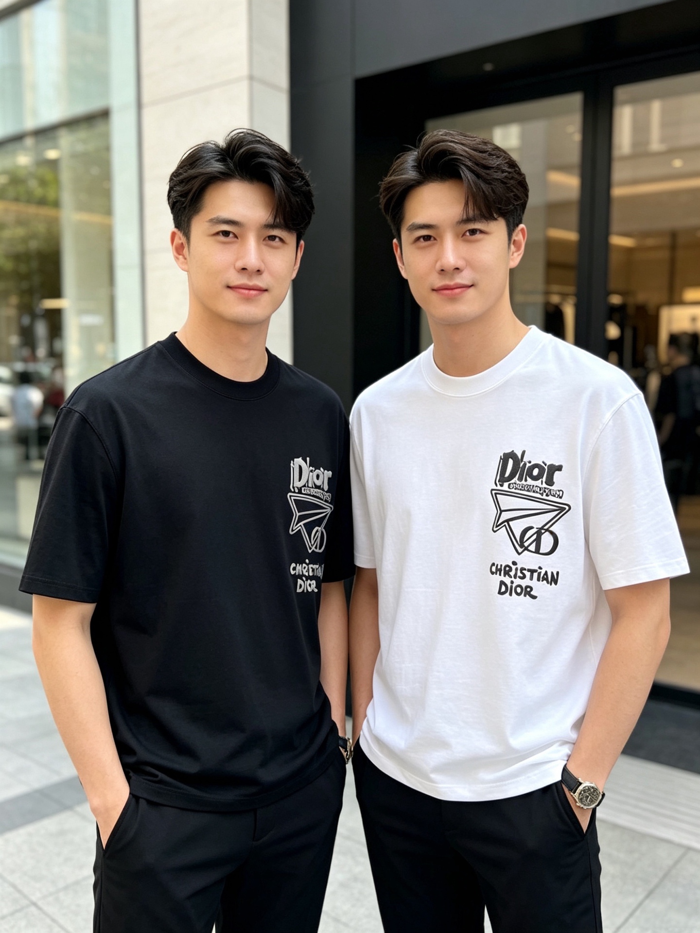 NO:838074,Dior/Dior 2026 spring and summer new products, complete with three labels, pure cotton round neck short-sleeved T-shirt, good product does not need to be introduced too much, look at the details, counter size M-XXXL / recommended L,, dior, dior, T-shirt, tees, t-shirt,19860909Dior/迪奥 2026年春夏新品上新 三标齐全 纯棉圆领短袖T恤 好货不用过多介绍 看细节 专柜码数M-XXXL /建议L,,dior,dior,T-shirt,tees，t-shirt,,Men's clothing