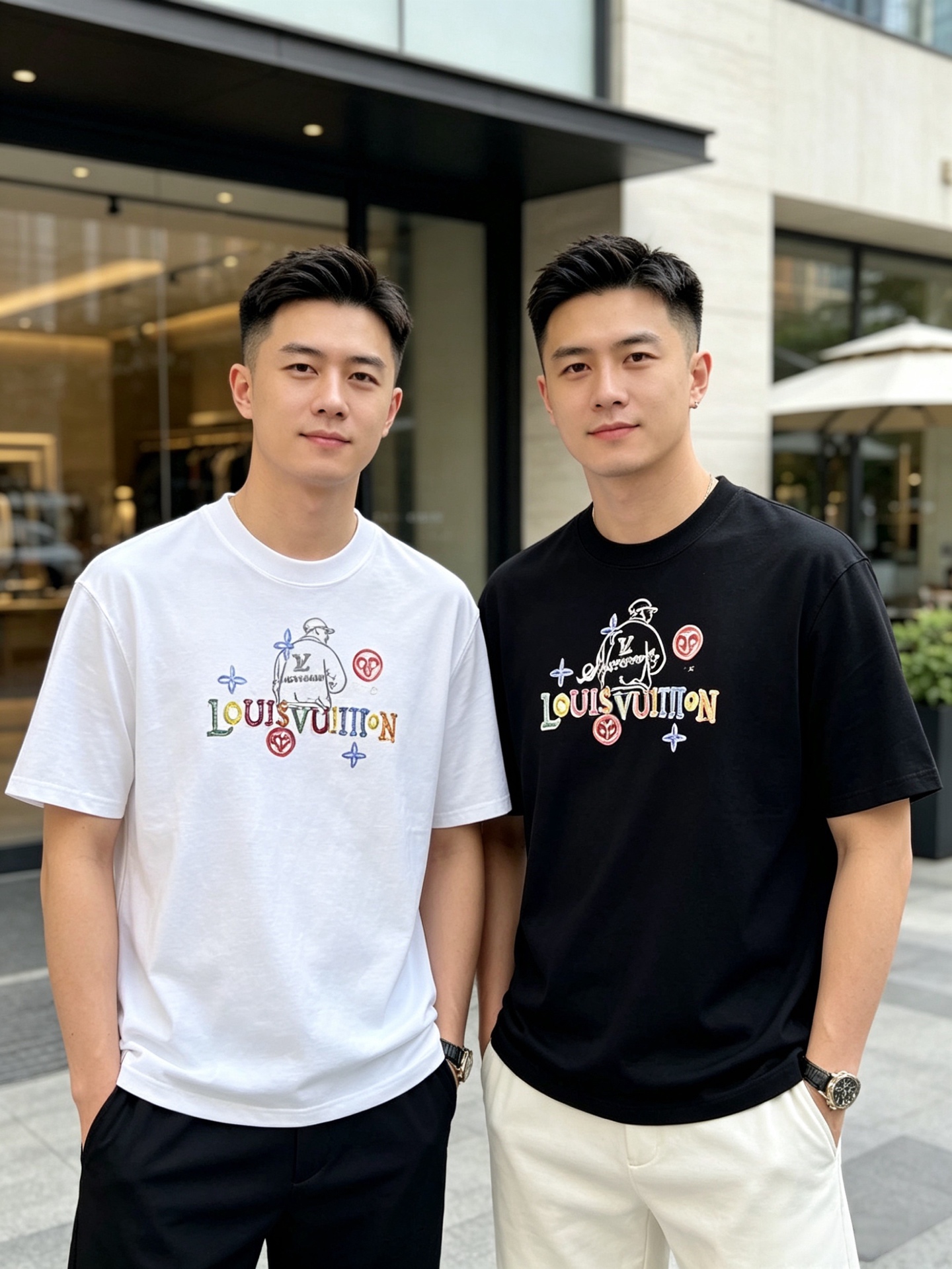 NO:935842,LV/Louis Vuitton 2026 spring and summer new products, complete with three labels, pure cotton round neck short-sleeved T-shirt, good product without too much introduction, look at the details, counter size M-XXXL 175/recommended L,, louis vuitton, louis vuitton, T-shirt, tees, t-shirt,19860909LV/路易威登 2026年春夏新品上新 三标齐全 纯棉圆领短袖T恤 好货不用过多介绍 看细节 专柜码数M-XXXL 175/建议L,,louis vuitton,louis vuitton,T-shirt,tees，t-shirt,,Men's clothing
