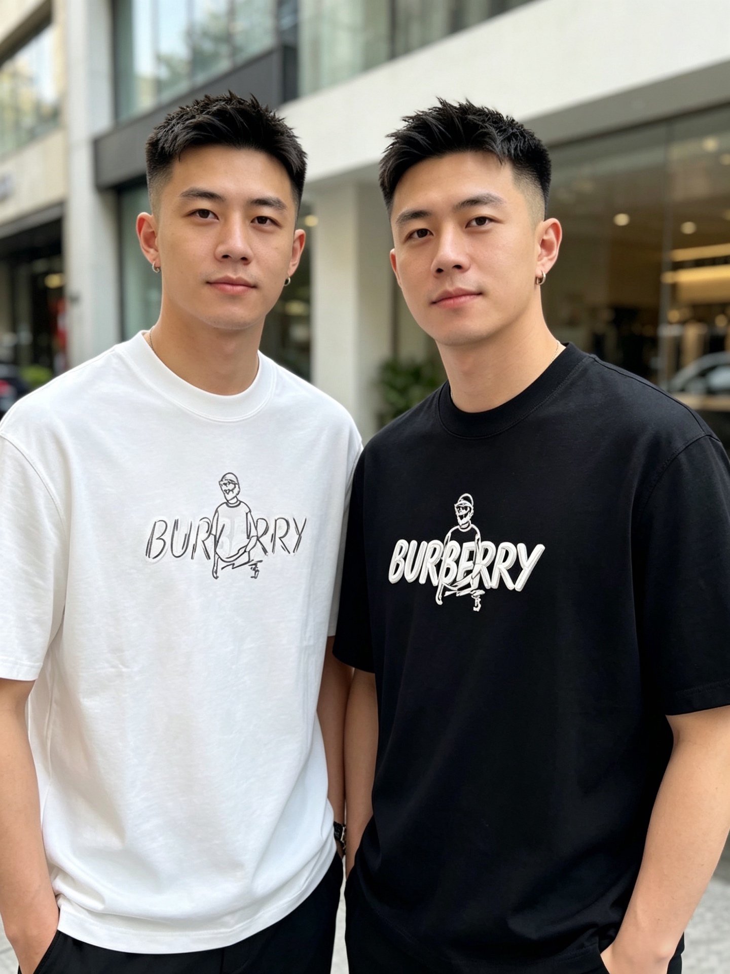 NO:935858,Burberry/Burberry 2026 spring and summer new products, complete with three labels, pure cotton round neck short-sleeved T-shirt, good product without too much introduction, look at the details, counter size M-XXXL 175/recommended L,, burberry, burberry, T-shirt, tees, t-shirt,19860909Burberry/巴宝莉 2026年春夏新品上新 三标齐全 纯棉圆领短袖T恤 好货不用过多介绍 看细节 专柜码数M-XXXL 175/建议L,,burberry,burberry,T-shirt,tees，t-shirt,,Men's clothing