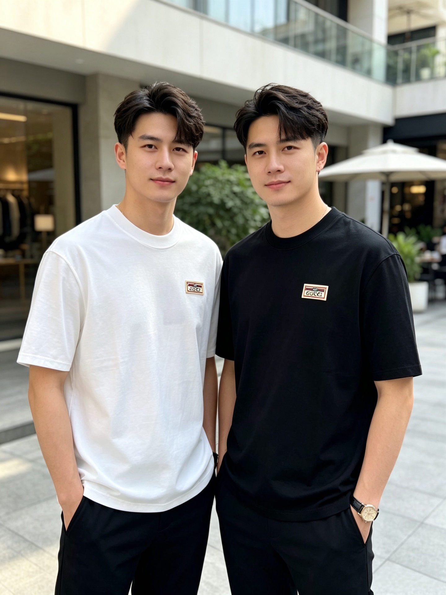 NO:935870,Gucci/Gucci 2026 spring and summer new products, complete with three labels, pure cotton round neck short-sleeved T-shirt, good product without too much introduction, look at the details, counter size M-XXXL 175/recommended L,, gucci, T-shirt, tees, t-shirt,19860909Gucci/古奇 2026年春夏新品上新 三标齐全 纯棉圆领短袖T恤 好货不用过多介绍 看细节 专柜码数M-XXXL 175/建议L,,gucci,T-shirt,tees，t-shirt,,Men's clothing