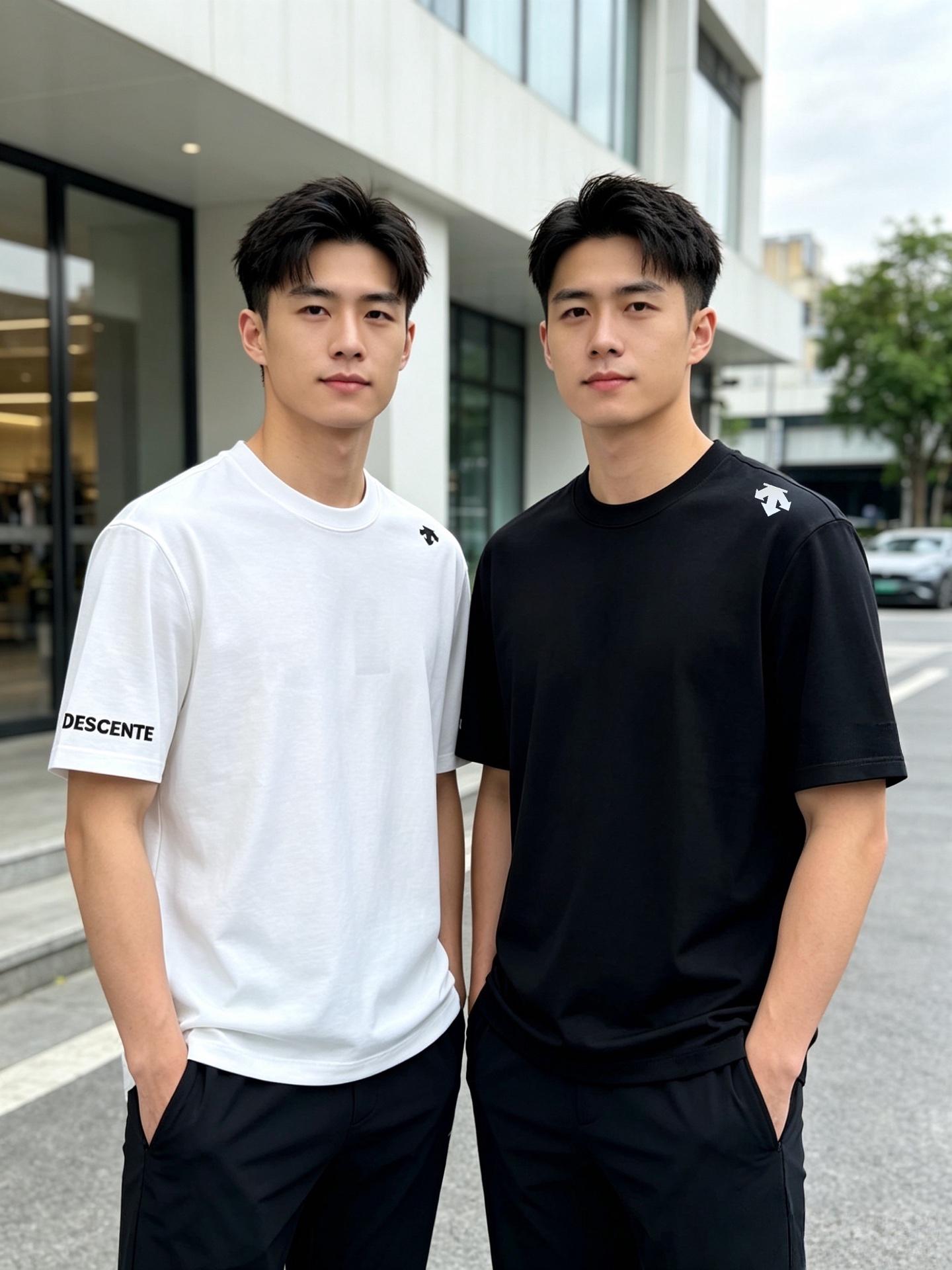 NO:847628,Des/Desante 2026 spring and summer new products, complete with three labels, mercerized cotton round neck short-sleeved T-shirt, counter size M-XXXL 175/140, recommended L,, T-shirt, tees, t-shirt,19860909Des/迪桑特 2026年春夏新品上新 三标齐全 丝光棉圆领短袖T恤 专柜码数M-XXXL 175/140建议L,,T-shirt,tees，t-shirt,,Men's clothing