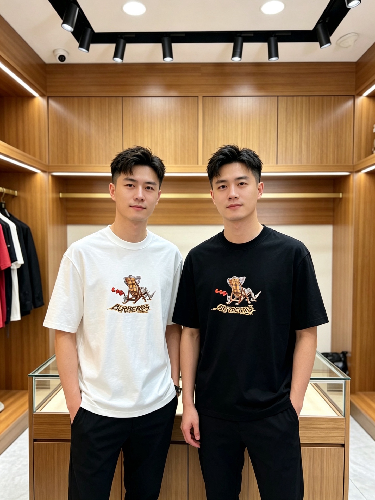 NO:849003,Burberry/Burberry 2026 spring and summer new products, complete with three labels, mercerized cotton round neck short-sleeved T-shirt, counter size M-XXXL / recommended L,, burberry, burberry, T-shirt, tees, t-shirt,19860909Burberry/巴宝莉 2026年春夏新品上新 三标齐全 丝光棉圆领短袖T恤 专柜码数M-XXXL /建议L,,burberry,burberry,T-shirt,tees，t-shirt,,Men's clothing