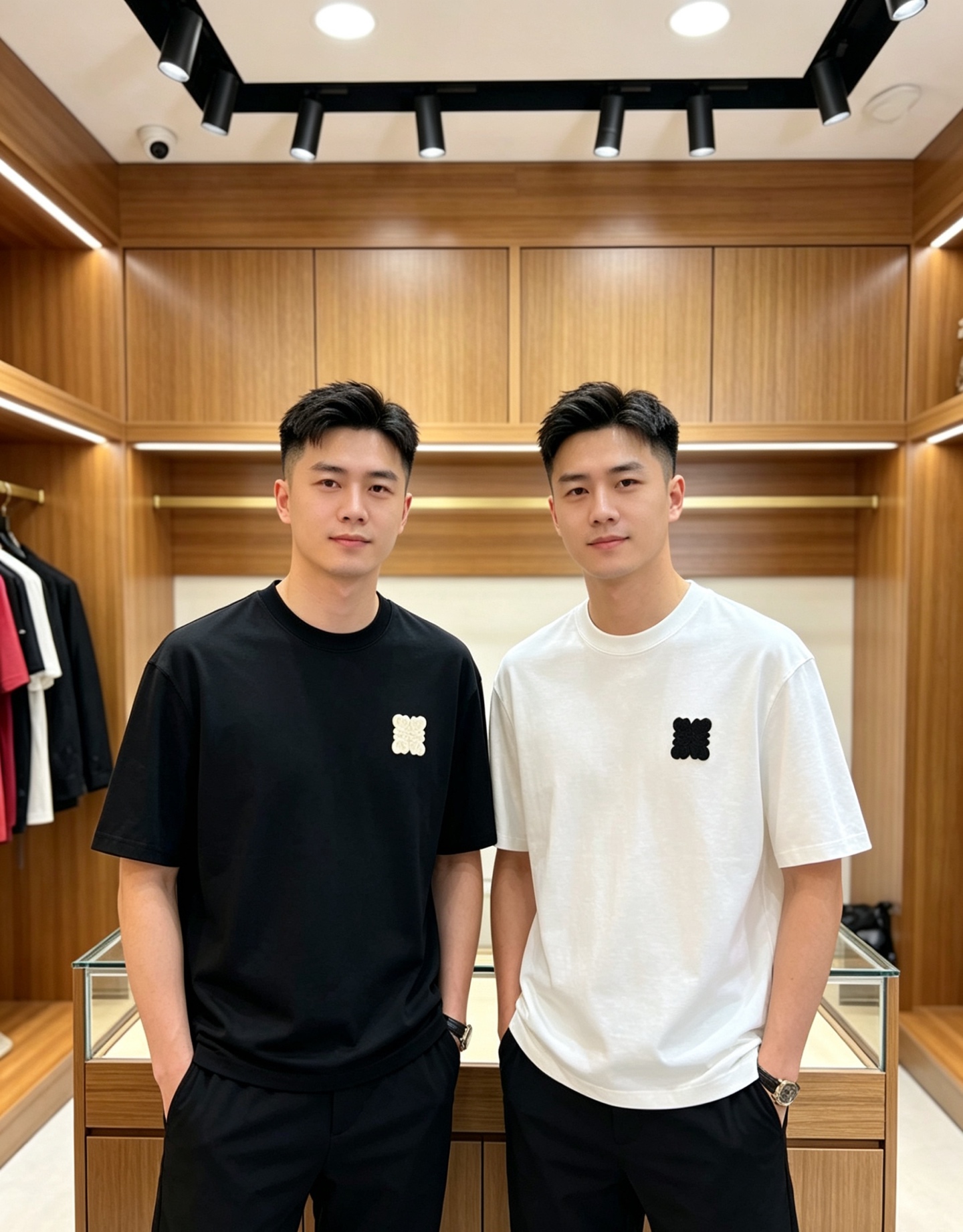 NO:849016,Loewe/Luoyiwei 2026 spring and summer new products, complete with three labels, mercerized cotton round neck short-sleeved T-shirt, counter size M-XXXL / recommended L,, loewe, loewe, T-shirt, tees, t-shirt,19860909Loewe/罗意威 2026年春夏新品上新 三标齐全 丝光棉圆领短袖T恤 专柜码数M-XXXL /建议L,,loewe,loewe,T-shirt,tees，t-shirt,,Men's clothing