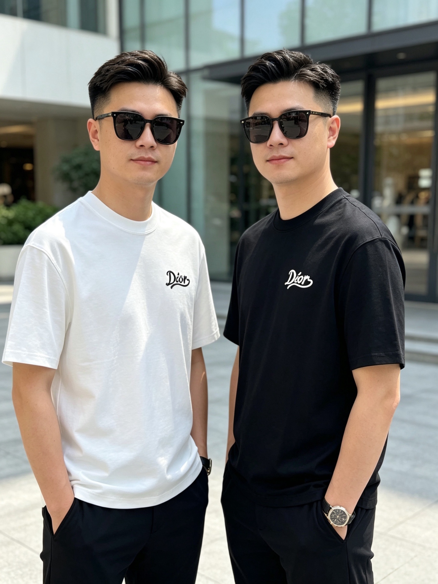 NO:857072,Dior/Dior 2026 spring and summer new products, complete with three labels, mercerized cotton short-sleeved T-shirt, good product without too much introduction, look at the details, counter size M-XXXL 175/140, recommended L,, dior, dior, T-shirt, tees, t-shirt,19860909Dior/迪奥 2026春夏新品 三标齐全 丝光棉短袖T恤 好货不用过多介绍 看细节 专柜码数M-XXXL 175/140建议L,,dior,dior,T-shirt,tees，t-shirt,,Men's clothing