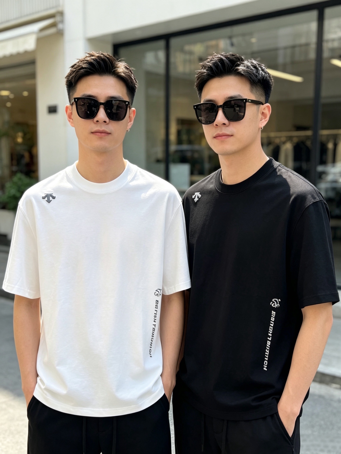 NO:857081,Des/Desante 2026 spring and summer new products, complete with three labels, mercerized cotton short-sleeved T-shirt, good product without too much introduction, look at the details, counter size M-XXXL 175/140, recommended L,, T-shirt, tees, t-shirt,19860909Des/迪桑特 2026春夏新品 三标齐全 丝光棉短袖T恤 好货不用过多介绍 看细节 专柜码数M-XXXL 175/140建议L,,T-shirt,tees，t-shirt,,Men's clothing