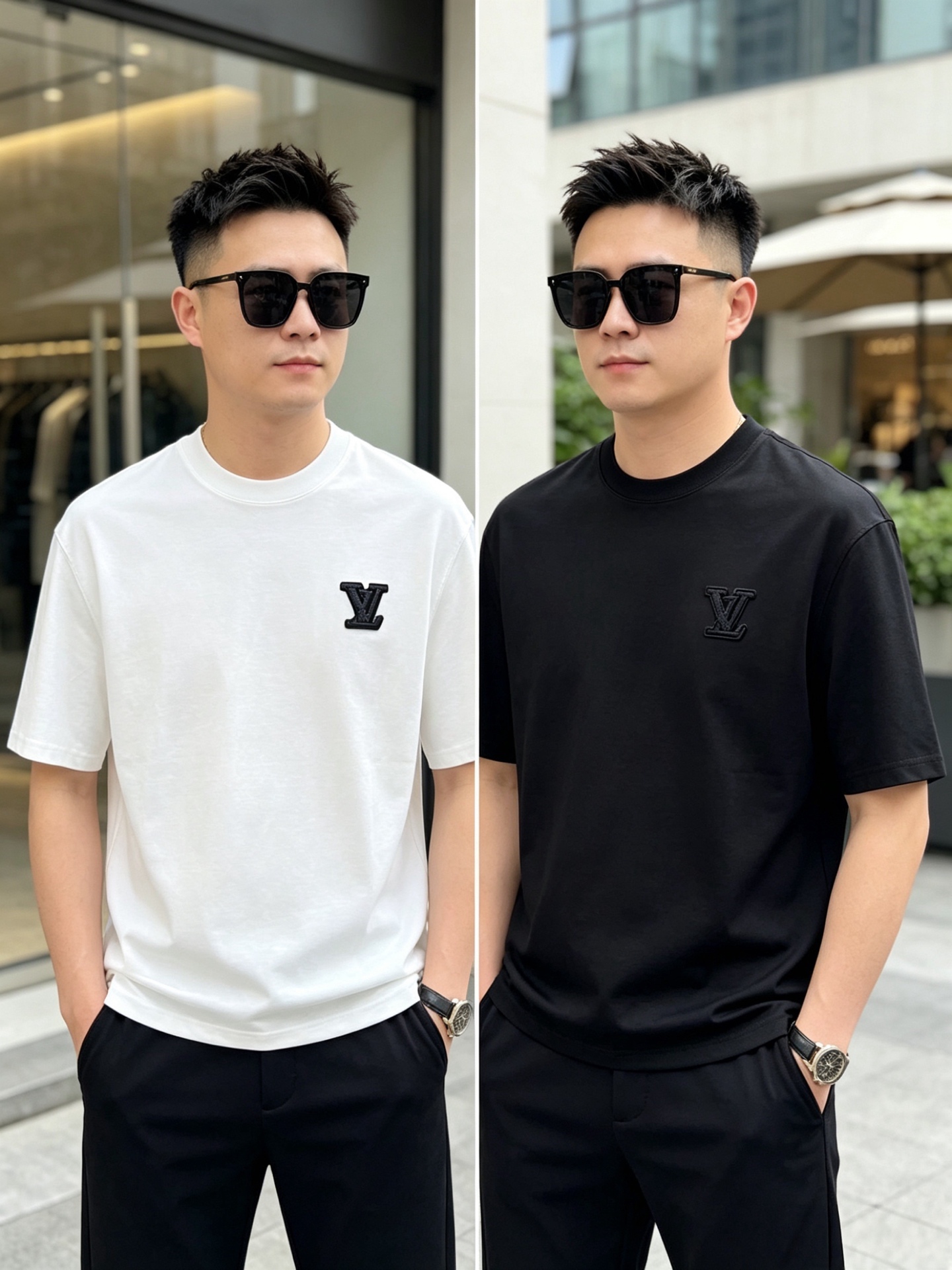 NO:857107,LV/Louis Vuitton 2026 spring and summer new products, complete with three labels, mercerized cotton short-sleeved T-shirt, good product without too much introduction, look at the details, counter size M-XXXL 175/140 recommended L,, louis vuitton, louis vuitton, T-shirt, tees, t-shirt,19860909LV/路易威登 2026春夏新品 三标齐全 丝光棉短袖T恤 好货不用过多介绍 看细节 专柜码数M-XXXL 175/140建议L,,louis vuitton,louis vuitton,T-shirt,tees，t-shirt,,Men's clothing