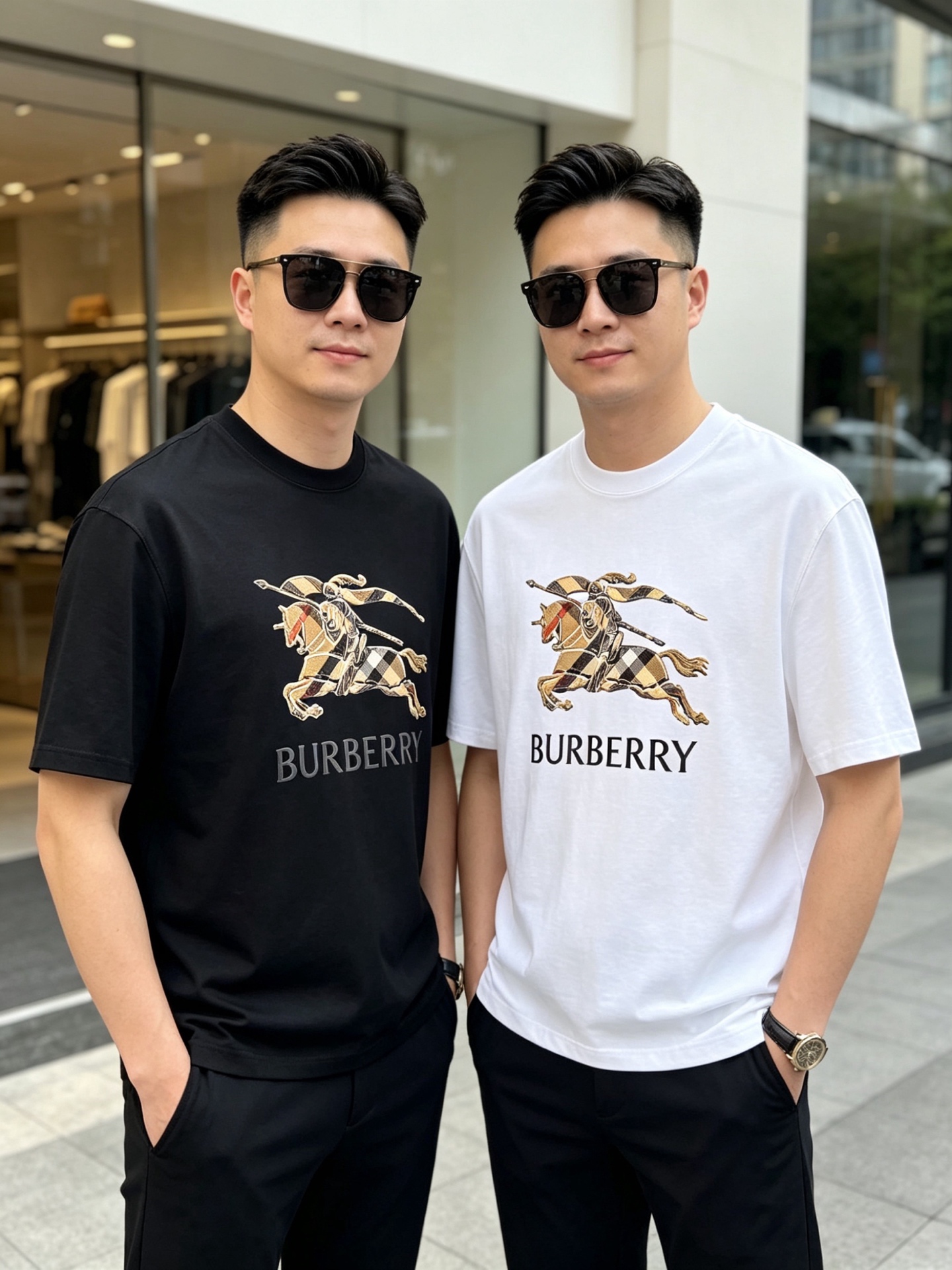 NO:857099,Burberry/Burberry 2026 spring and summer new products, complete with three labels, mercerized cotton short-sleeved T-shirt, good product without too much introduction, look at the details, counter size M-XXXL 175/140, recommended L,, burberry, burberry, T-shirt, tees, t-shirt,19860909Burberry/巴宝莉 2026春夏新品 三标齐全 丝光棉短袖T恤 好货不用过多介绍 看细节 专柜码数M-XXXL 175/140建议L,,burberry,burberry,T-shirt,tees，t-shirt,,Men's clothing
