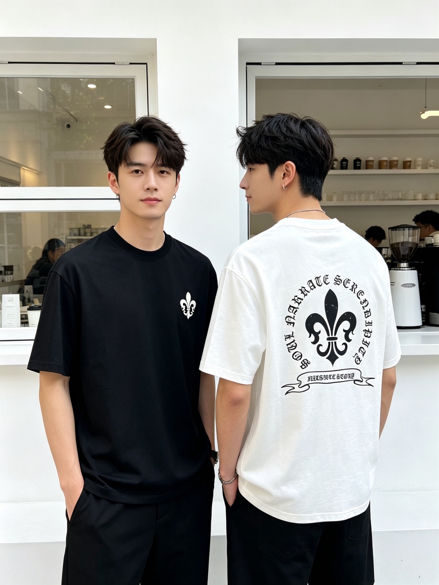 NO:918521,Ch/Chrome Hearts 2026 spring and summer new products, complete with three labels, mercerized cotton round neck short-sleeved T-shirt, good product without too much introduction, look at the details, counter size M-XXXL 175/140, recommended L,, chrome hearts, T-shirt, tees, t-shirt,19860909Ch/克罗心 2026年春夏新品上新 三标齐全 丝光棉圆领短袖T恤 好货不用过多介绍 看细节 专柜码数M-XXXL 175/140建议L,,chrome hearts,T-shirt,tees，t-shirt,,Men's clothing