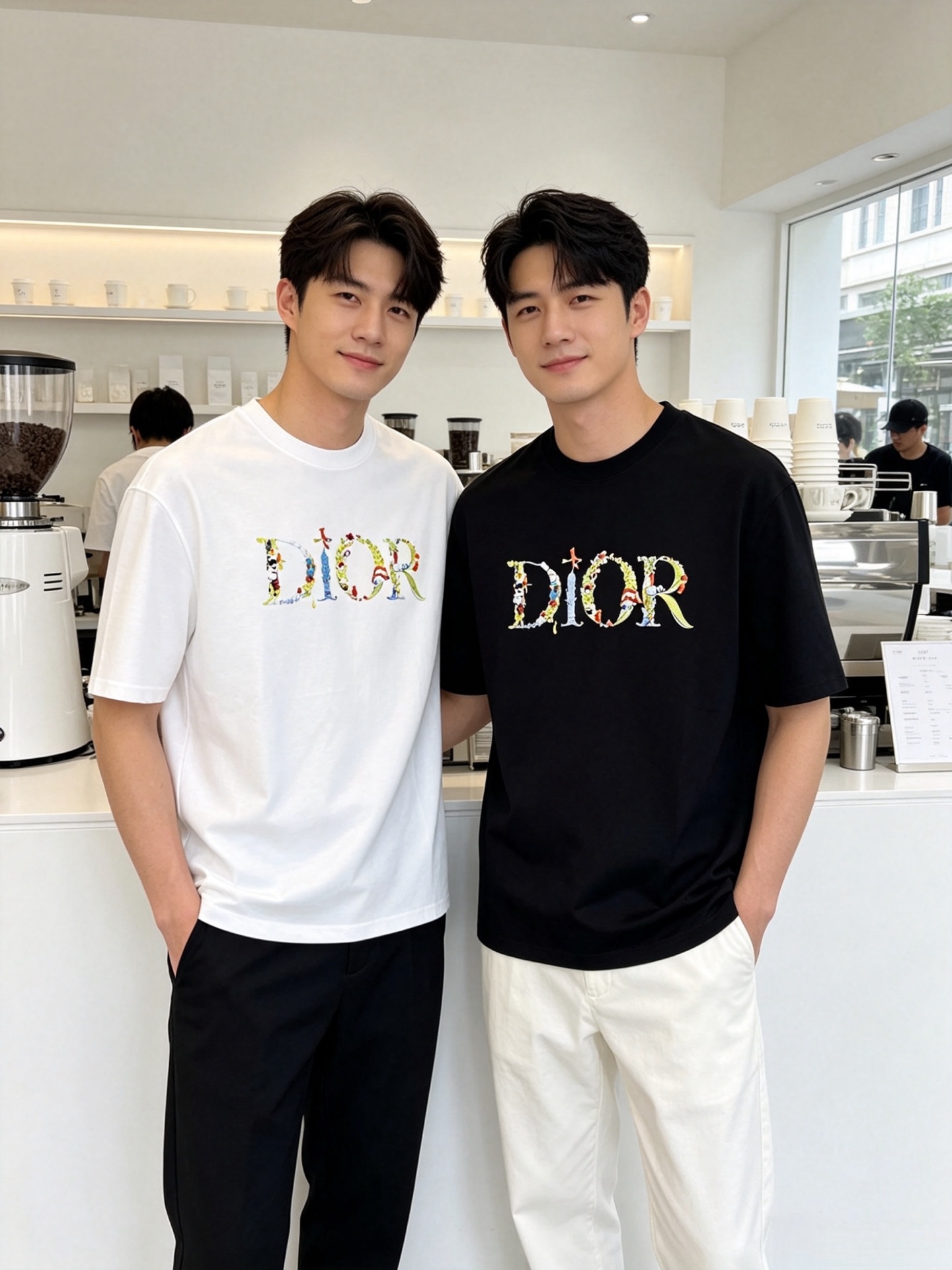 NO:918533,Dior/Dior 2026 spring and summer new products, complete with three labels, mercerized cotton round neck short-sleeved T-shirt, good product without too much introduction, look at the details, counter size M-XXXL 175/140, recommended L,, dior, dior, T-shirt, tees, t-shirt,19860909Dior/迪奥 2026年春夏新品上新 三标齐全 丝光棉圆领短袖T恤 好货不用过多介绍 看细节 专柜码数M-XXXL 175/140建议L,,dior,dior,T-shirt,tees，t-shirt,,Men's clothing