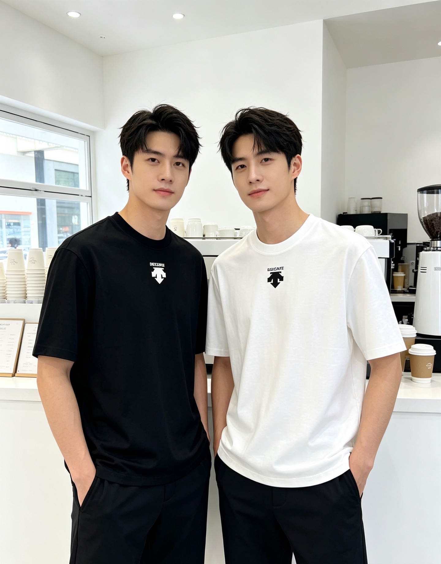 NO:918519,Des/Desante 2026 spring and summer new products, complete with three labels, mercerized cotton round neck short-sleeved T-shirt, good product, no need to introduce too much, look at the details, counter size M-XXXL 175/140, recommended L,, T-shirt, tees, t-shirt,19860909Des/迪桑特 2026年春夏新品上新 三标齐全 丝光棉圆领短袖T恤 好货不用过多介绍 看细节 专柜码数M-XXXL 175/140建议L,,T-shirt,tees，t-shirt,,Men's clothing