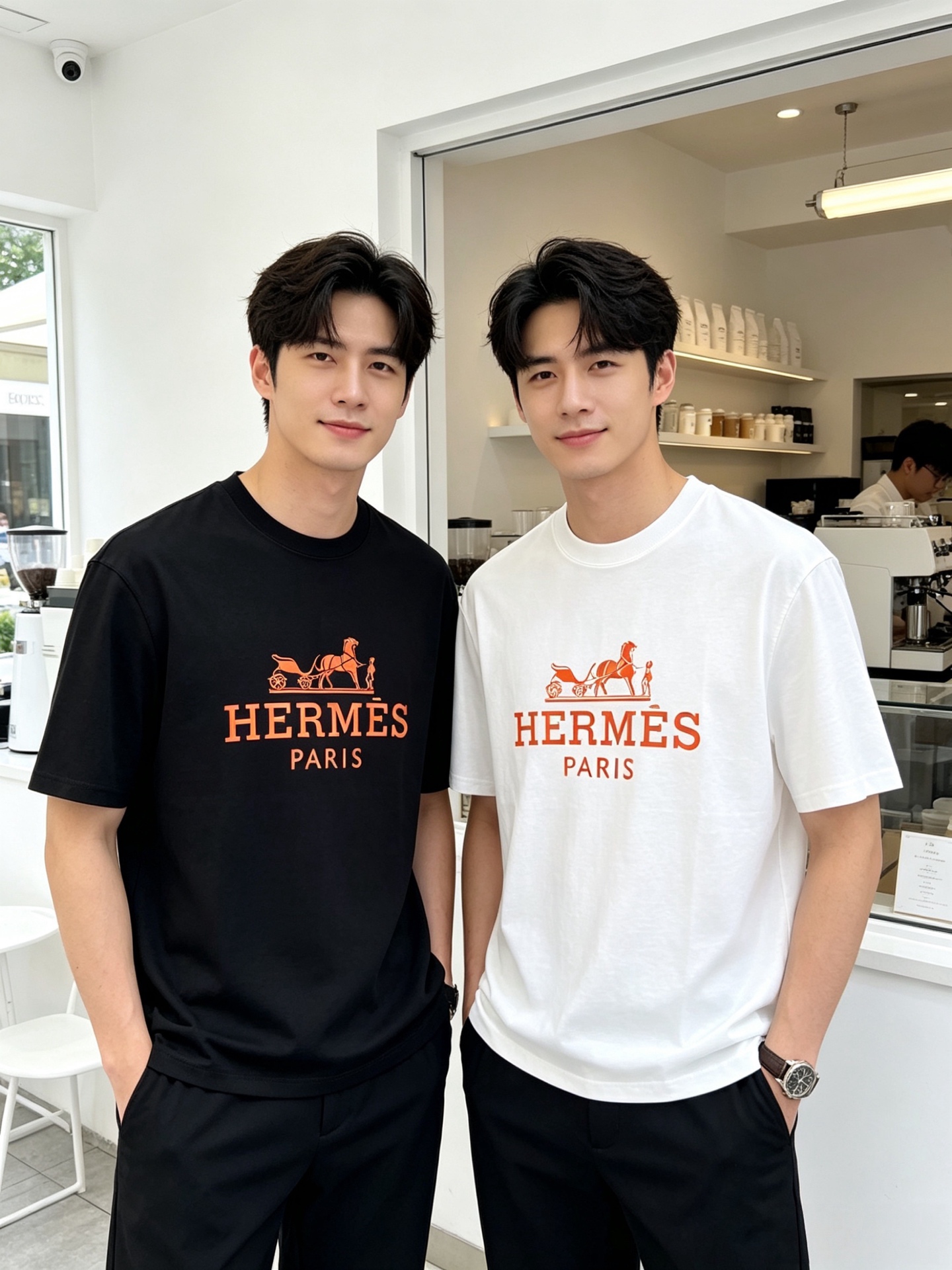 NO:918531,Hermes/Hermès 2026 spring and summer new products, complete with three labels, mercerized cotton round neck short-sleeved T-shirt, good product does not need to be introduced too much, look at the details, counter size M-XXXL 175/140 recommended L,, hermes, hermes, T-shirt, tees, t-shirt,19860909Hermes/爱马仕 2026年春夏新品上新 三标齐全 丝光棉圆领短袖T恤 好货不用过多介绍 看细节 专柜码数M-XXXL 175/140建议L,,hermes,hermes,T-shirt,tees，t-shirt,,Men's clothing