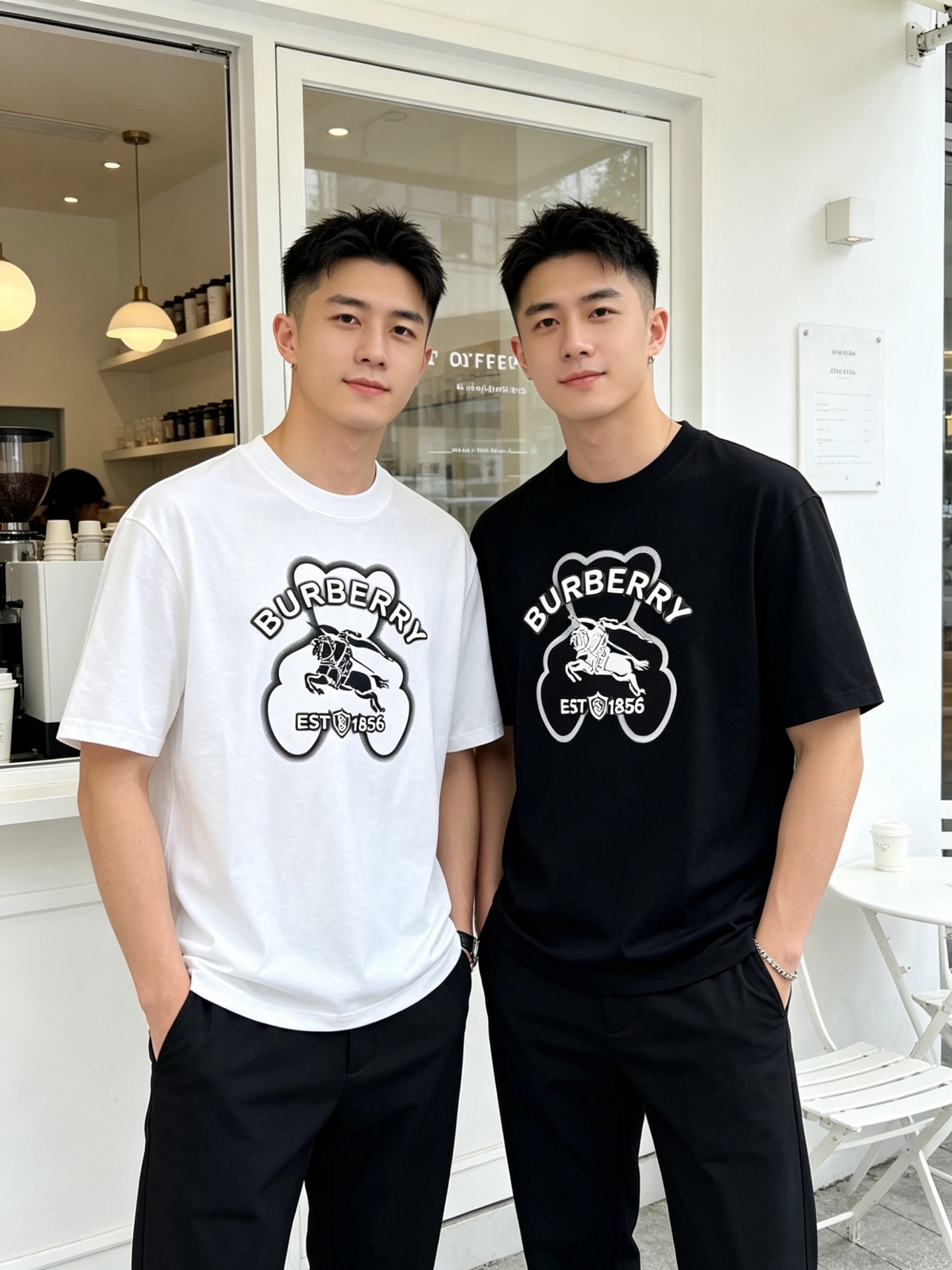 NO:929176,Burberry/Burberry 2026 spring and summer new products, complete with three labels, pure cotton round neck short-sleeved T-shirt, good product without too much introduction, look at the details, counter size M-XXXL / recommended L,, burberry, burberry, T-shirt, tees, t-shirt,19860909Burberry/巴宝莉 2026年春夏新品上新 三标齐全 纯棉圆领短袖T恤 好货不用过多介绍 看细节 专柜码数M-XXXL /建议L,,burberry,burberry,T-shirt,tees，t-shirt,,Men's clothing