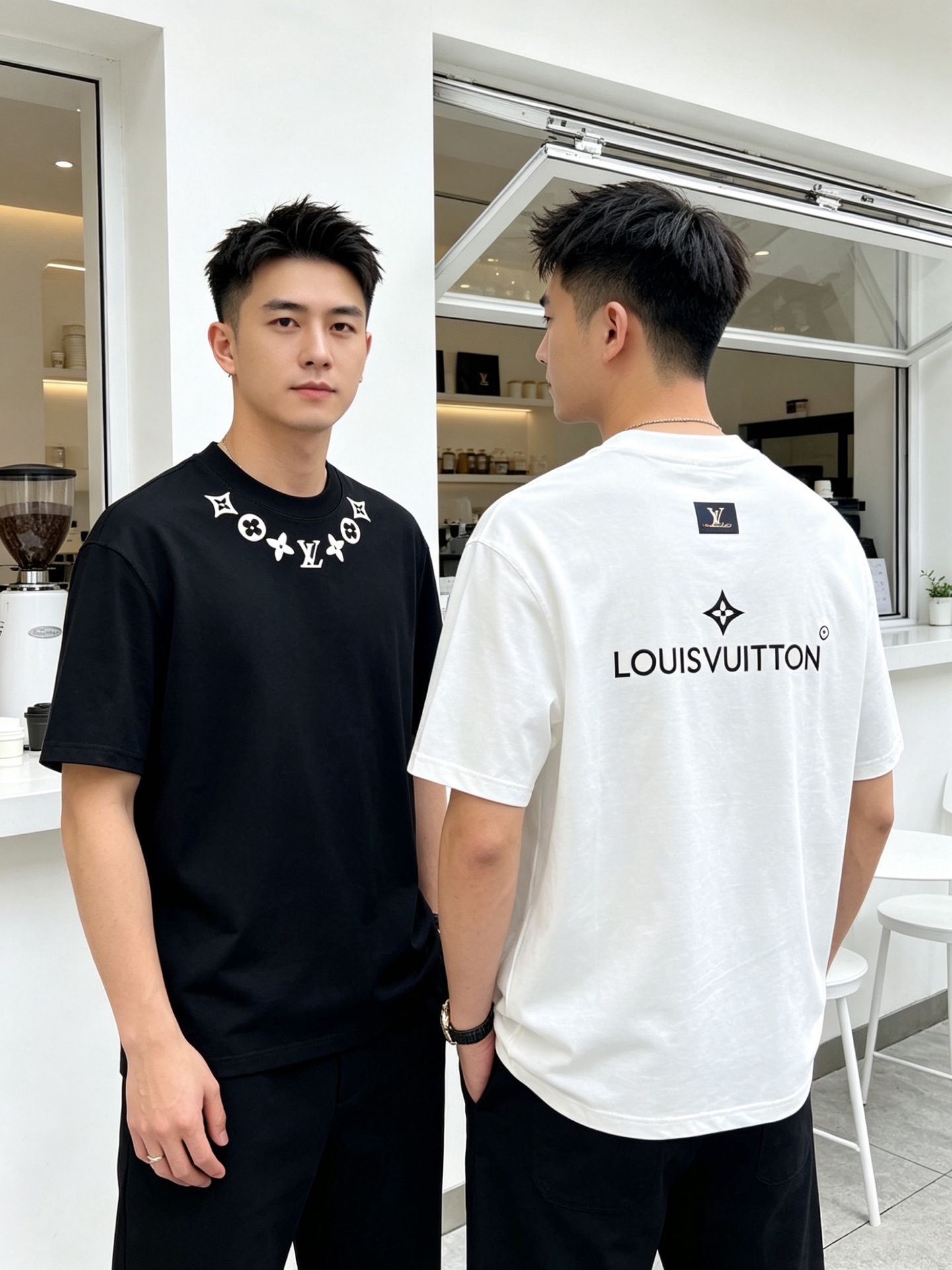 NO:929192,LV/Louis Vuitton 2026 spring and summer new products, complete with three labels, pure cotton round neck short-sleeved T-shirt, good product without too much introduction, look at the details, counter size M-XXXL / recommended L,, louis vuitton, louis vuitton, T-shirt, tees, t-shirt,19860909LV/路易威登 2026年春夏新品上新 三标齐全 纯棉圆领短袖T恤 好货不用过多介绍 看细节 专柜码数M-XXXL /建议L,,louis vuitton,louis vuitton,T-shirt,tees，t-shirt,,Men's clothing