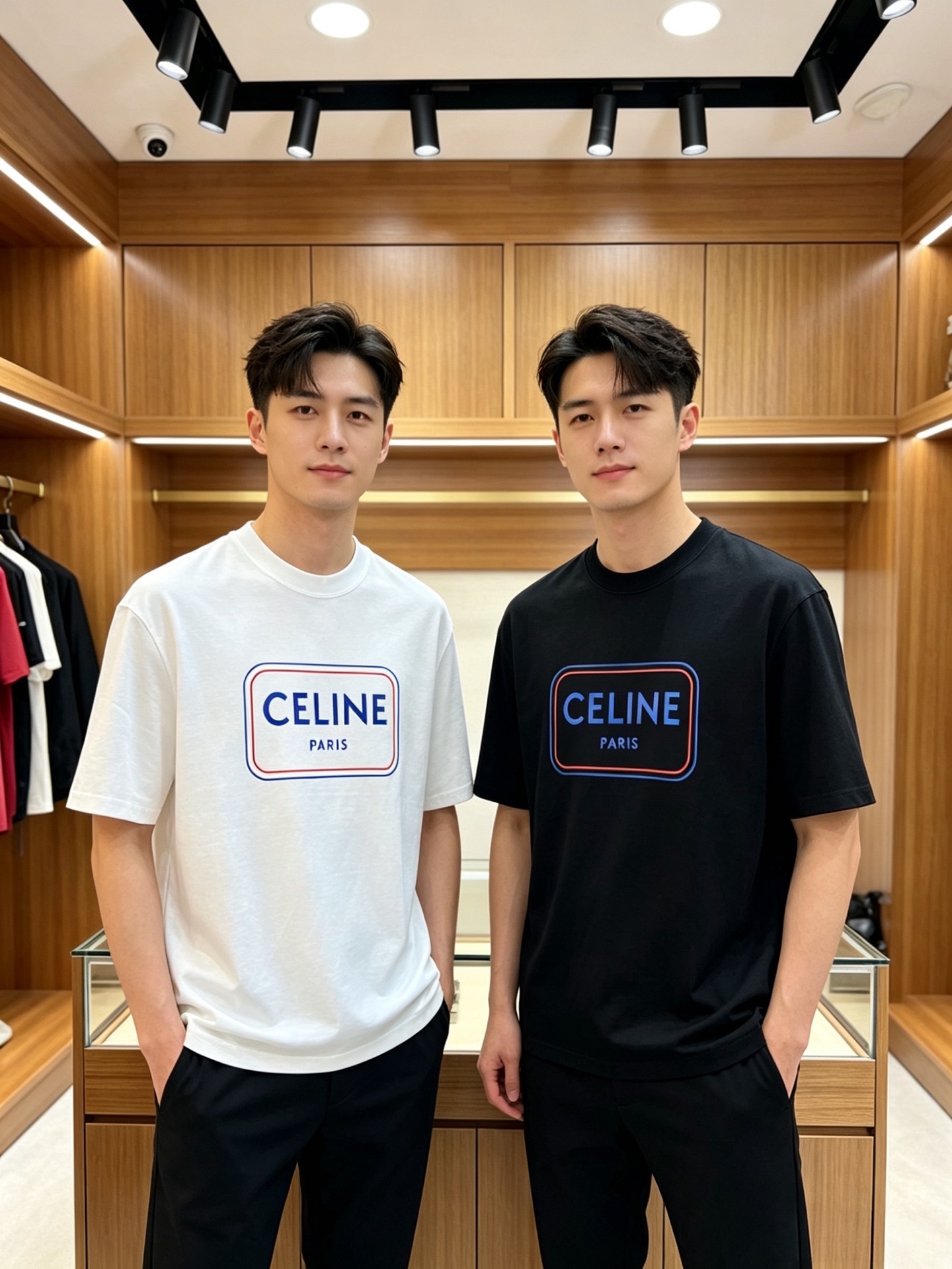 NO:935850,Celine/Celine 2026 spring and summer new products, complete with three labels, mercerized cotton round neck short-sleeved T-shirt, good product without too much introduction, look at the details, counter size M-XXXL 175/140, recommended L,,celine,celine,T-shirt,tees,t-shirt,19860909Celine/赛琳 2026年春夏新品上新 三标齐全 丝光棉圆领短袖T恤 好货不用过多介绍 看细节 专柜码数M-XXXL 175/140建议L,,celine,celine,T-shirt,tees，t-shirt,,Men's clothing