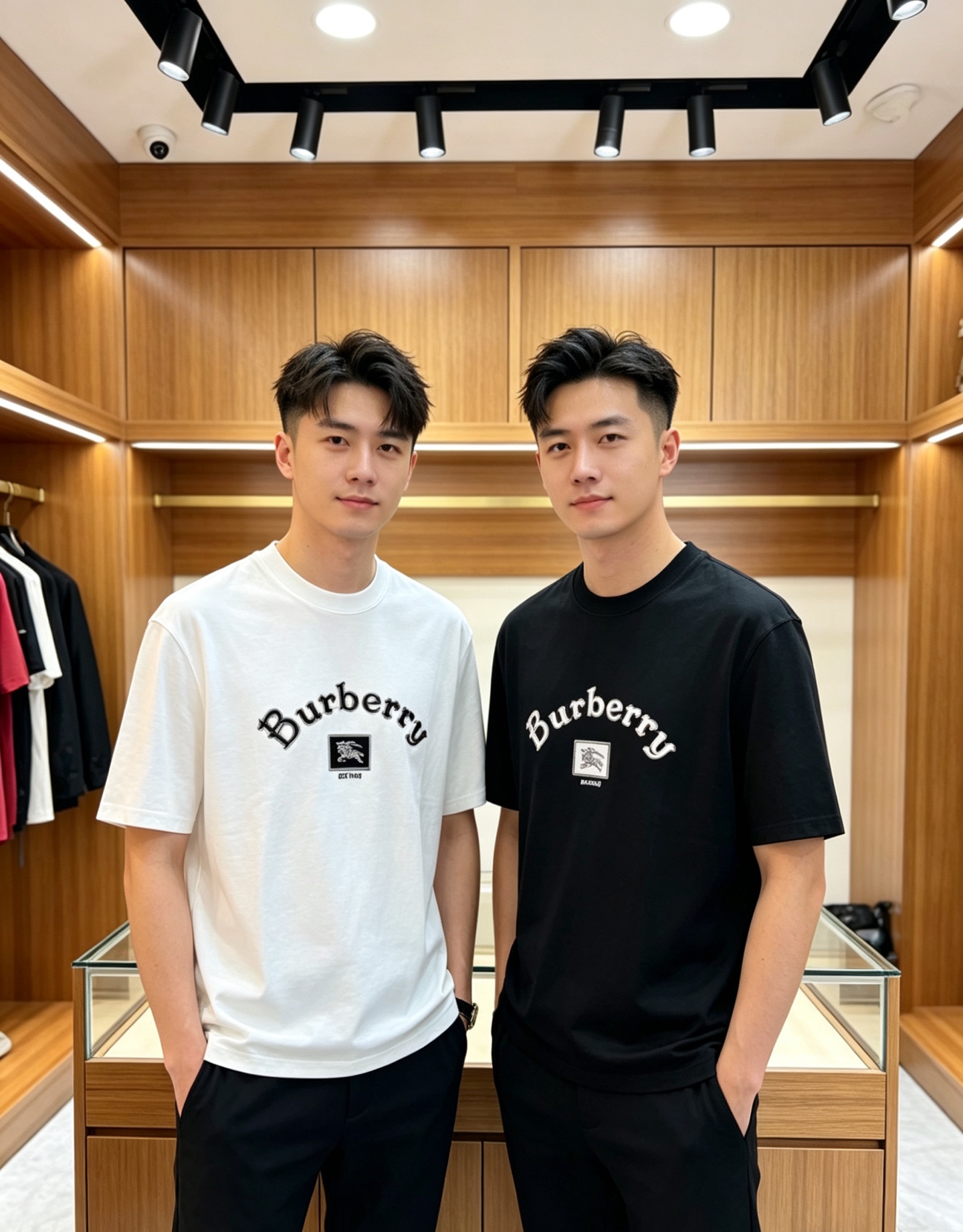 NO:935874,Burberry/Burberry 2026 spring and summer new products, complete with three labels, mercerized cotton round neck short-sleeved T-shirt, good product without too much introduction, look at the details, counter size M-XXXL 175/140, recommended L,, burberry, burberry, T-shirt, tees, t-shirt,19860909Burberry/巴宝莉 2026年春夏新品上新 三标齐全 丝光棉圆领短袖T恤 好货不用过多介绍 看细节 专柜码数M-XXXL 175/140建议L,,burberry,burberry,T-shirt,tees，t-shirt,,Men's clothing