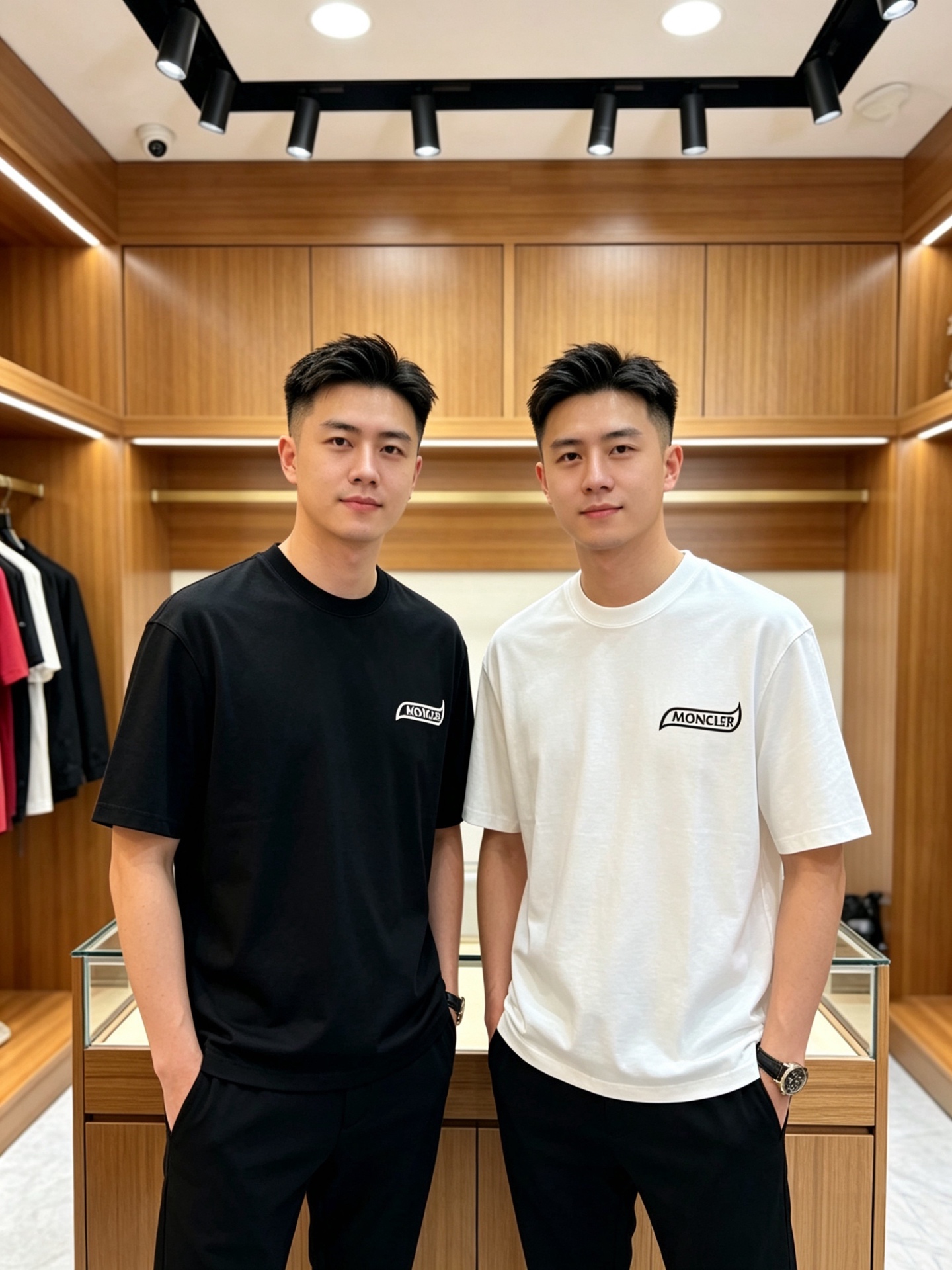 NO:935877,Moncler/Mongolia 2026 spring and summer new products, complete with three labels, mercerized cotton round neck short-sleeved T-shirt, good product does not need to be introduced too much, look at the details, counter size M-XXXL 175/140, recommended L, Moncler, T-shirt, tees, t-shirt,19860909Moncler/蒙口 2026年春夏新品上新 三标齐全 丝光棉圆领短袖T恤 好货不用过多介绍 看细节 专柜码数M-XXXL 175/140建议L,,Moncler,T-shirt,tees，t-shirt,,Men's clothing