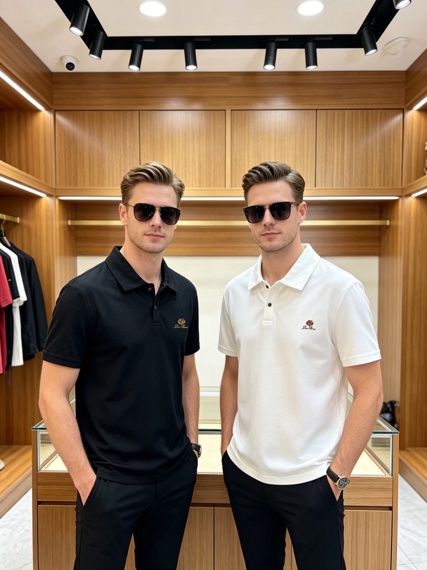 NO:937525,LP 1956 spring and summer new products, complete with three labels, lapel short-sleeved polo shirt, embroidery technology, good product, no need to introduce too much, look at the details, counter size M-XXXL / recommended L, loro piana, T-shirt,19860909LP 1956年春夏新品上新 三标齐全 翻领短袖polo衫 刺绣工艺 好货不用过多介绍 看细节 专柜码数M-XXXL /建议L,,loro piana,T-shirt,,Men's clothing