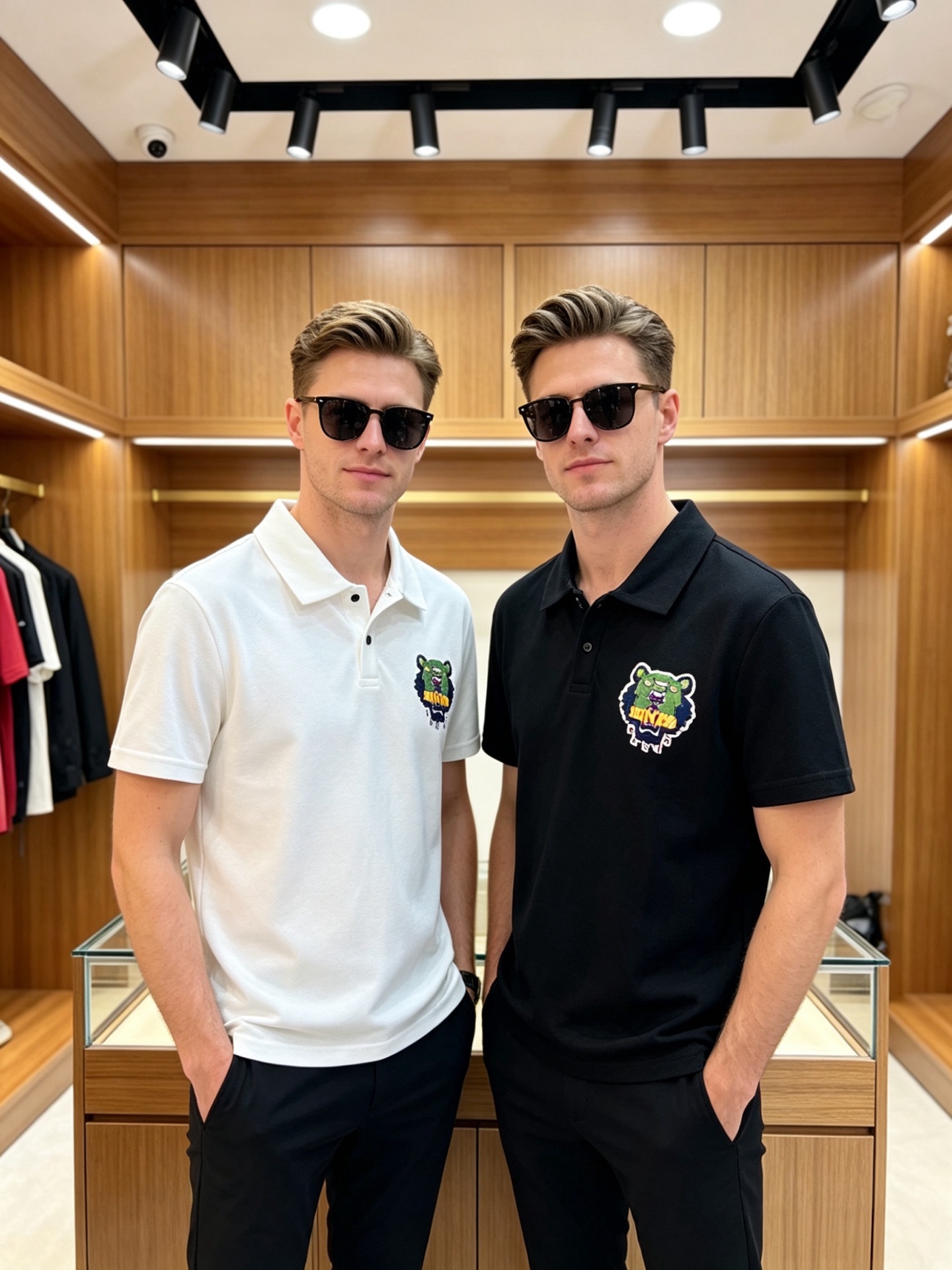 NO:937528,Kenzo 2026 spring and summer new products, complete with three labels, lapel short-sleeved polo shirt, good product, no need to introduce too much, look at the details, counter size M-XXXL 175/140, recommended L,, T-shirt,19860909Kenzo 2026年春夏新品上新 三标齐全 翻领短袖polo衫 好货不用过多介绍 看细节 专柜码数M-XXXL 175/140建议L,,T-shirt,,Men's clothing