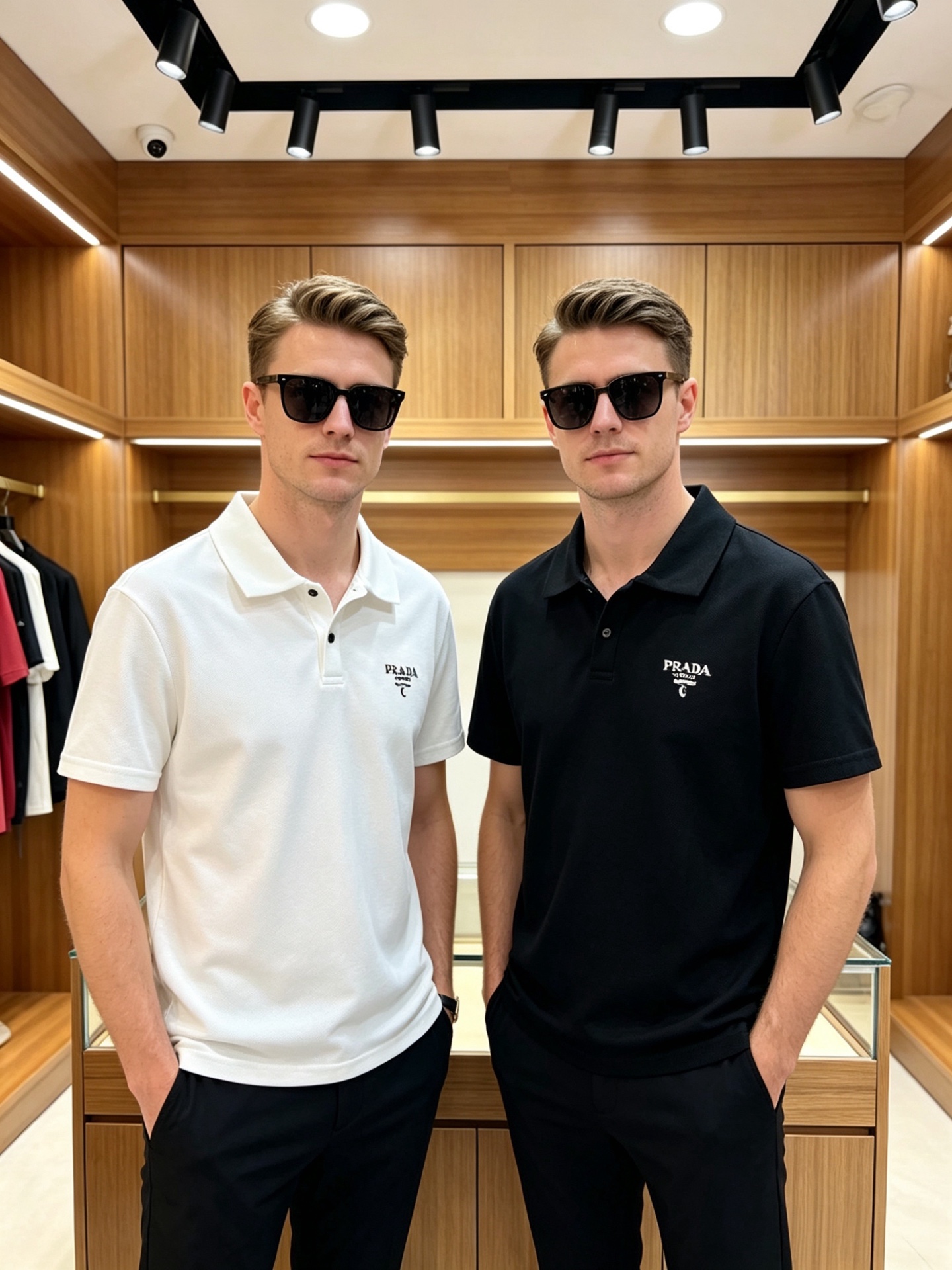 NO:937518,prada/Prada 2026 spring and summer new products, complete with three labels, lapel short-sleeved polo shirt, embroidery craftsmanship, no need to introduce too much good products, look at the details, counter size M-XXXL 175/140, recommended L,, prada, prada, T-shirt,19860909prada/普拉达 2026年春夏新品上新 三标齐全 翻领短袖polo衫 刺绣工艺 好货不用过多介绍 看细节 专柜码数M-XXXL 175/140建议L,,prada,prada,T-shirt,,Men's clothing