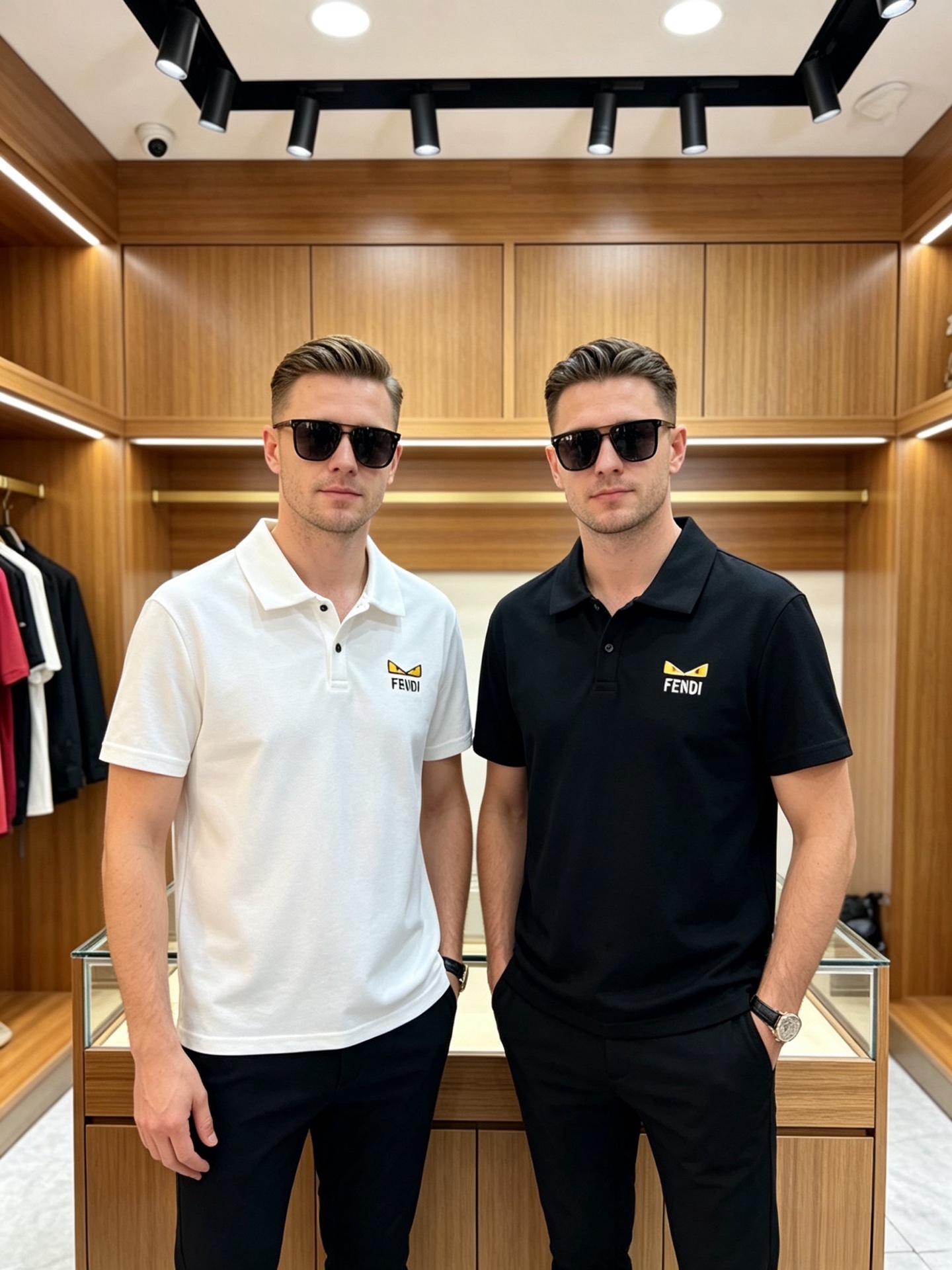 NO:937521,Fendi/Fendi 2026 spring and summer new products, complete with three labels, lapel short-sleeved polo shirt, embroidery technology, good products without too much introduction, look at the details, counter size M-XXXL 175/140, recommended L,, fendi, fendi, T-shirt,19860909Fendi/芬迪 2026年春夏新品上新 三标齐全 翻领短袖polo衫 刺绣工艺 好货不用过多介绍 看细节 专柜码数M-XXXL 175/140建议L,,fendi,fendi,T-shirt,,Men's clothing