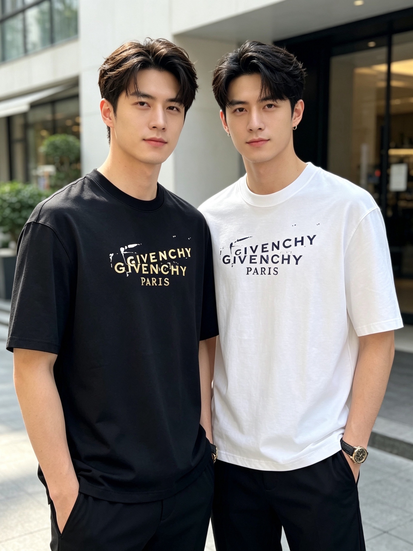 NO:910301,give/Givenchy 2026 spring and summer new products, complete with three labels, mercerized cotton short-sleeved T-shirt, good product without too much introduction, look at the details, counter size M-XXXL 175/140 recommended L,,givenchy,givenchy,T-shirt,tees,t-shirt,19860909give/纪梵希 2026春夏新品 三标齐全 丝光棉短袖T恤 好货不用过多介绍 看细节 专柜码数M-XXXL 175/140建议L,,givenchy,givenchy,T-shirt,tees，t-shirt,,Men's clothing