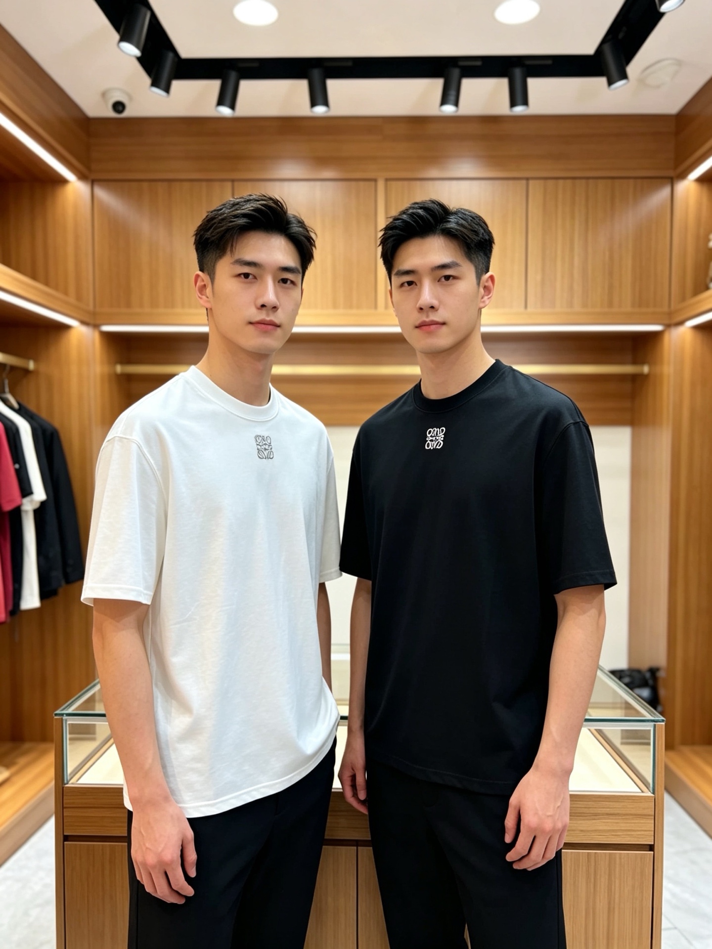NO:917569,Loewe/Luo Yiwei 2026 spring and summer new products, complete with three labels, mercerized cotton round neck short-sleeved T-shirt, good product does not need to be introduced too much, look at the details, counter size M-XXXL /140 recommended L,, loewe, loewe, T-shirt, tees, t-shirt,19860909Loewe/罗意威 2026年春夏新品上新 三标齐全 丝光棉圆领短袖T恤 好货不用过多介绍 看细节 专柜码数M-XXXL /140建议L,,loewe,loewe,T-shirt,tees，t-shirt,,Men's clothing