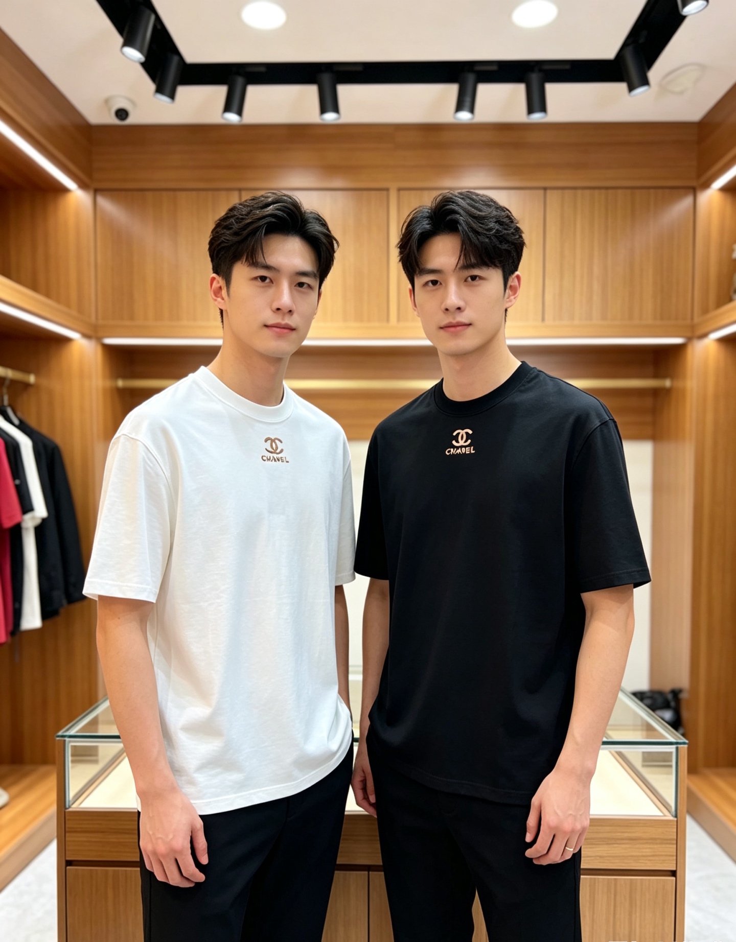 NO:917575,Chanel/Chanel 2026 spring and summer new products, complete with three labels, mercerized cotton round neck short-sleeved T-shirt, good product without too much introduction, look at the details, counter size M-XXXL /140 recommended L,,chanel,chanel,T-shirt,tees,t-shirt,19860909Chanel/香奈儿 2026年春夏新品上新 三标齐全 丝光棉圆领短袖T恤 好货不用过多介绍 看细节 专柜码数M-XXXL /140建议L,,chanel,chanel,T-shirt,tees，t-shirt,,Men's clothing