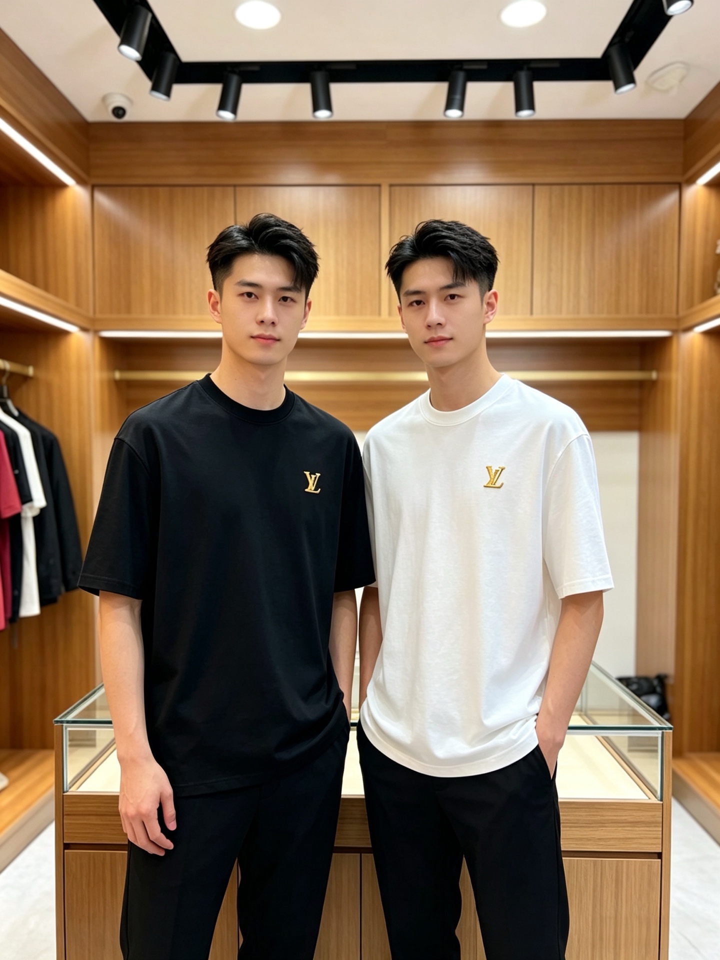 NO:917590,LV/Louis Vuitton 2026 spring and summer new products, complete with three labels, mercerized cotton round neck short-sleeved T-shirt, good product without too much introduction, look at the details, counter size M-XXXL /140 recommended L,, louis vuitton, louis vuitton, T-shirt, tees, t-shirt,19860909LV/路易威登 2026年春夏新品上新 三标齐全 丝光棉圆领短袖T恤 好货不用过多介绍 看细节 专柜码数M-XXXL /140建议L,,louis vuitton,louis vuitton,T-shirt,tees，t-shirt,,Men's clothing