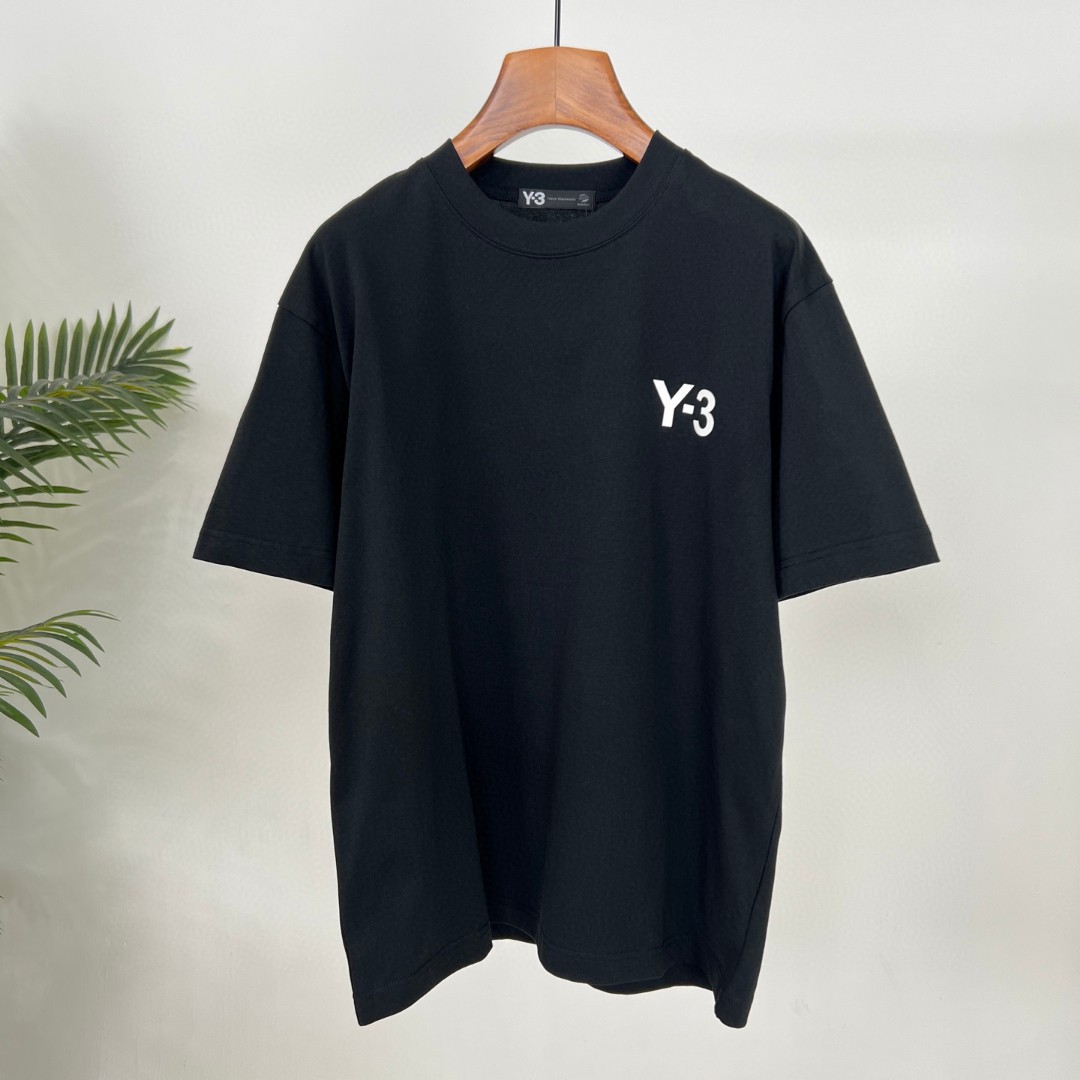 Y-3 Summer Custom Solona Fabric T-Shirt, Soft, Skin-Friendly, Trendy