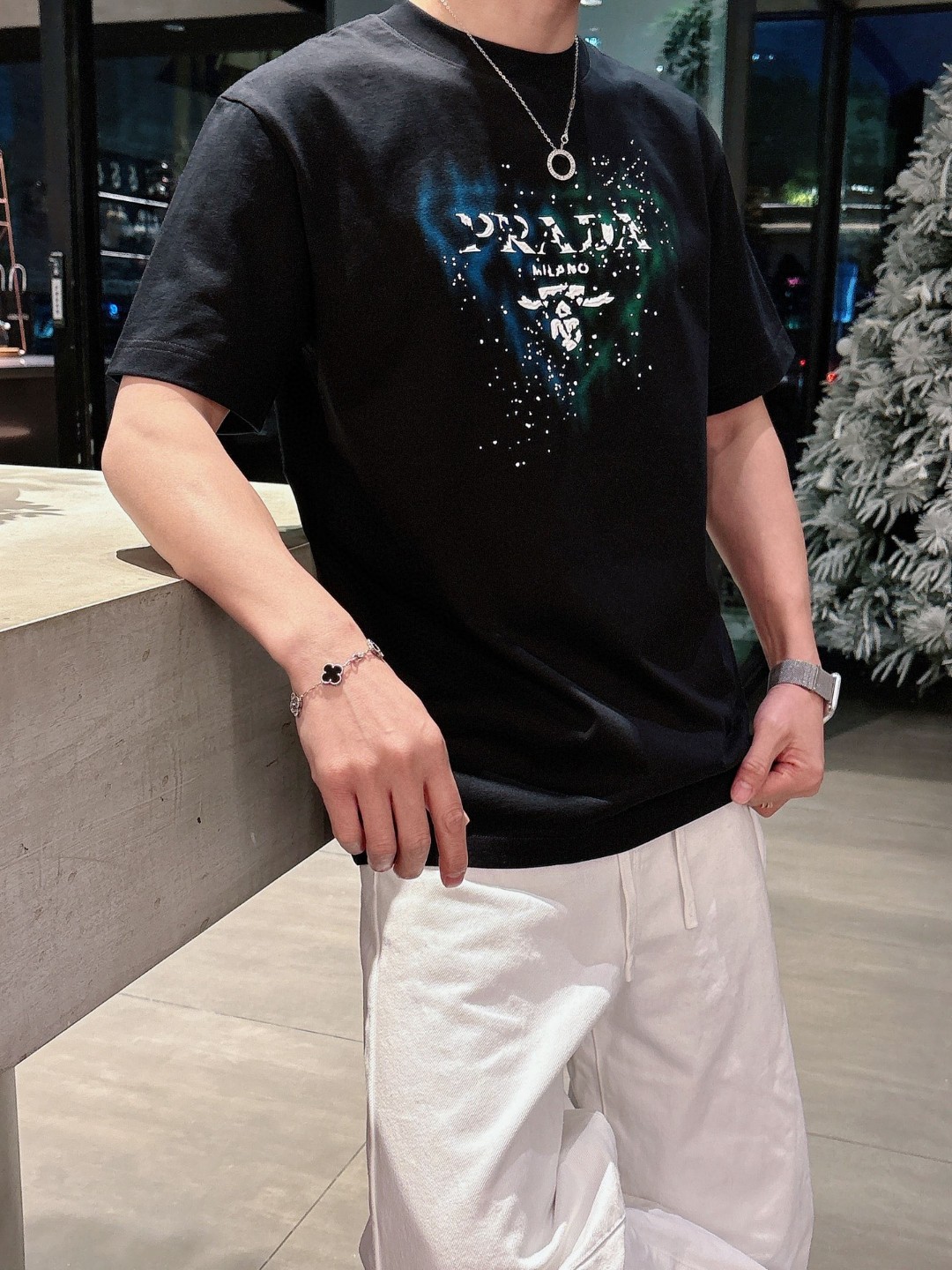 普拉达 Prada 高级成衣风衣外套及大衣服饰 #1348B0F3 2