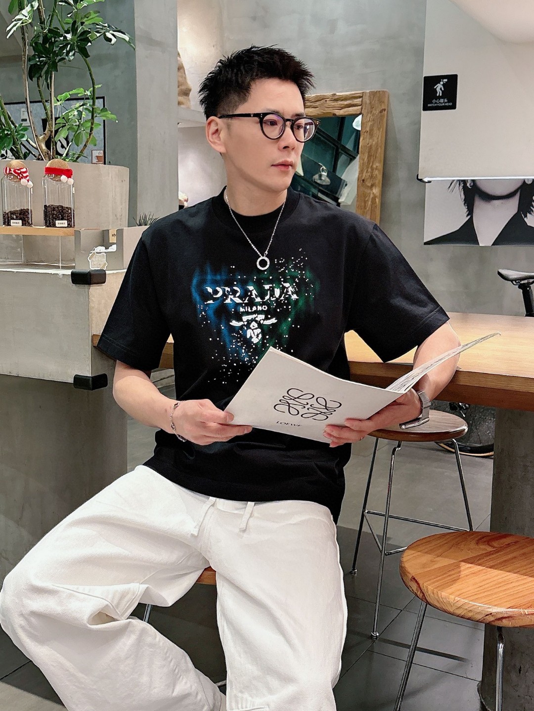 普拉达 Prada 高级成衣风衣外套及大衣服饰 #1348B0F3 3