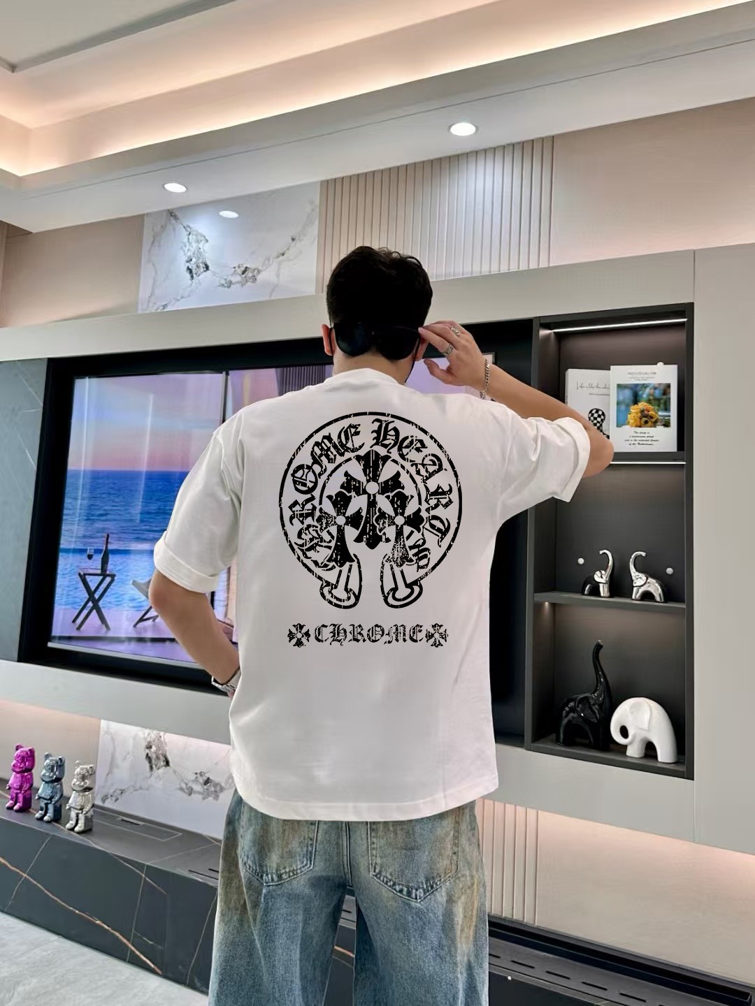 크롬하츠 남성 반팔 91199 Chrome Hearts T Shirt