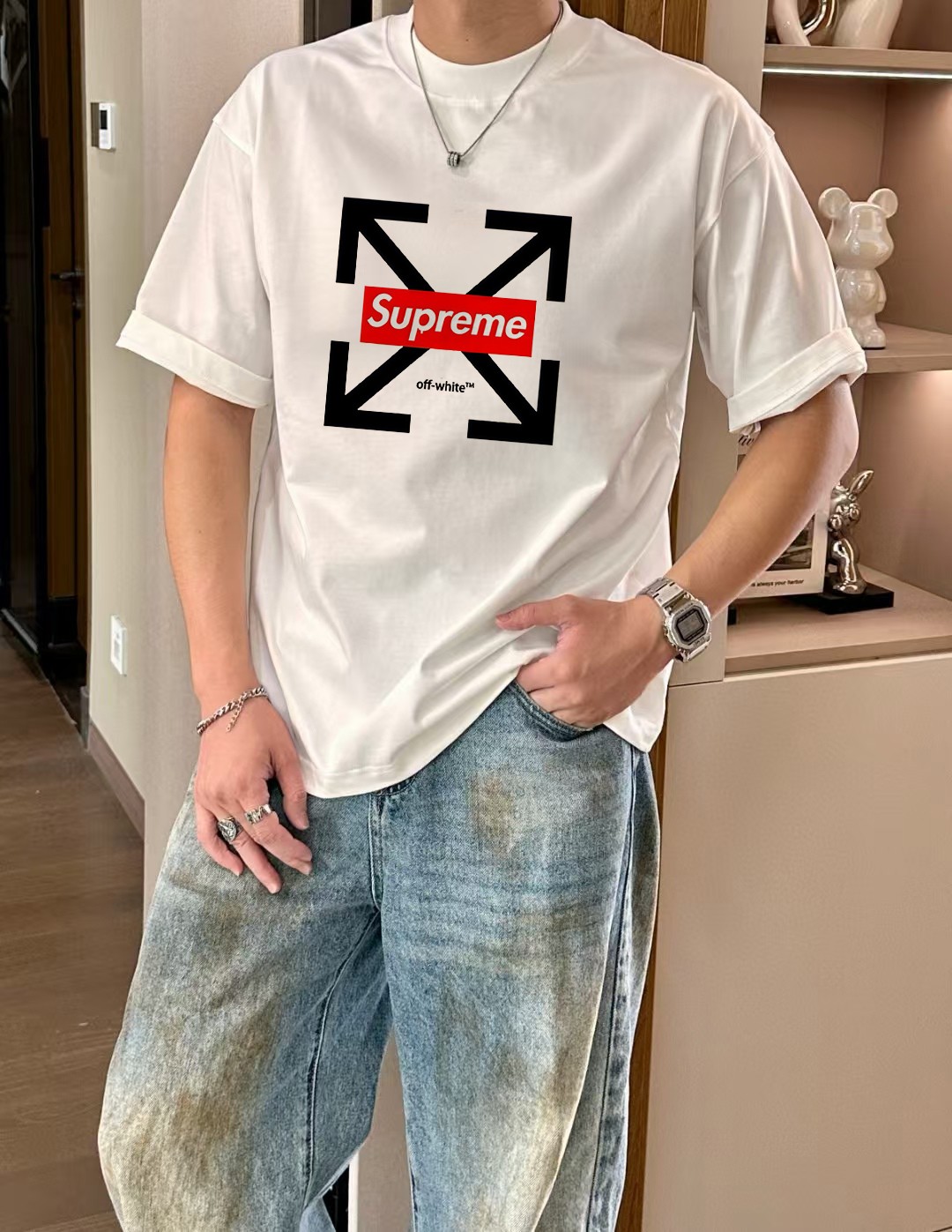 오프화이트 남성 반팔 87485 Off White T Shirt
