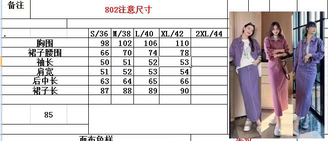 High-Quality Women’s Clothing Exchange Support with Packing Acne: Two-Color Jacket and Skirt Set - 图片 9