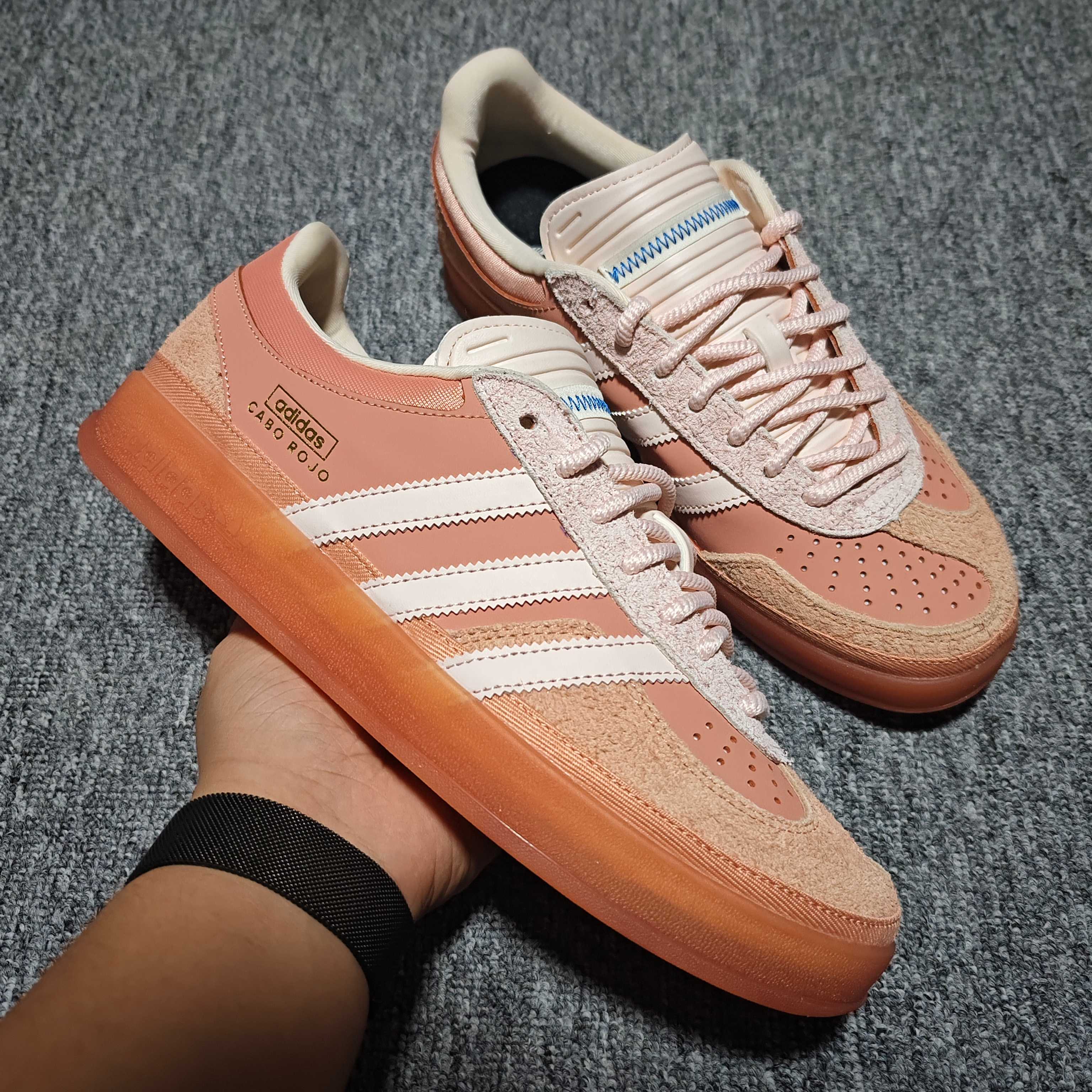  纯原 Bad Bunny x AD 阿迪 Gazelle Indoor 坏痞兔联名低帮运动休闲板鞋 J