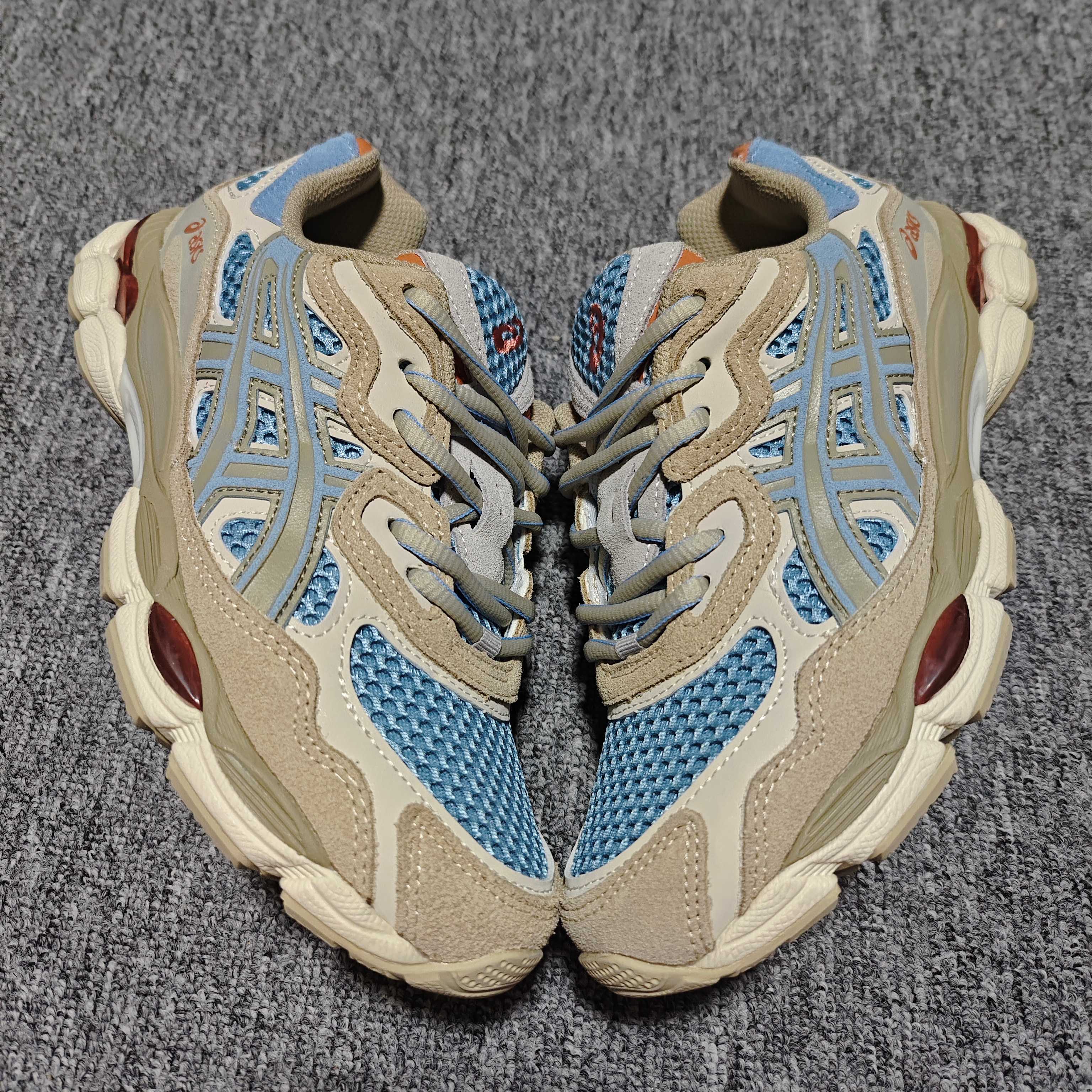   Asics 亚瑟士 GEL-NYC 低帮运动休闲跑步鞋 1203A372-401 外贸平台专供 大厂