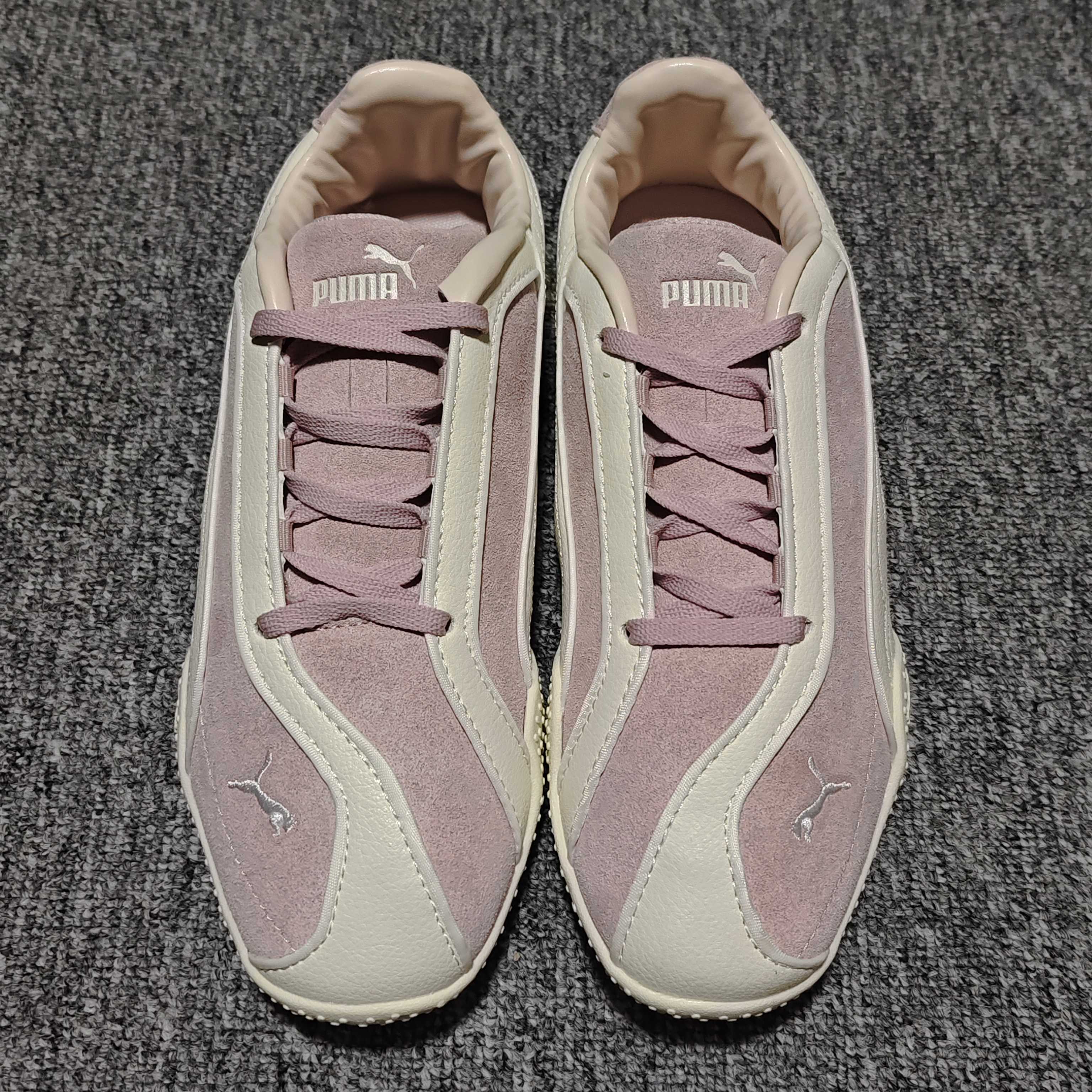 网红爆款 PUMA 彪马 Bella V2 Leather 时尚百搭 舒适 德训 薄底鞋休闲鞋 -03 