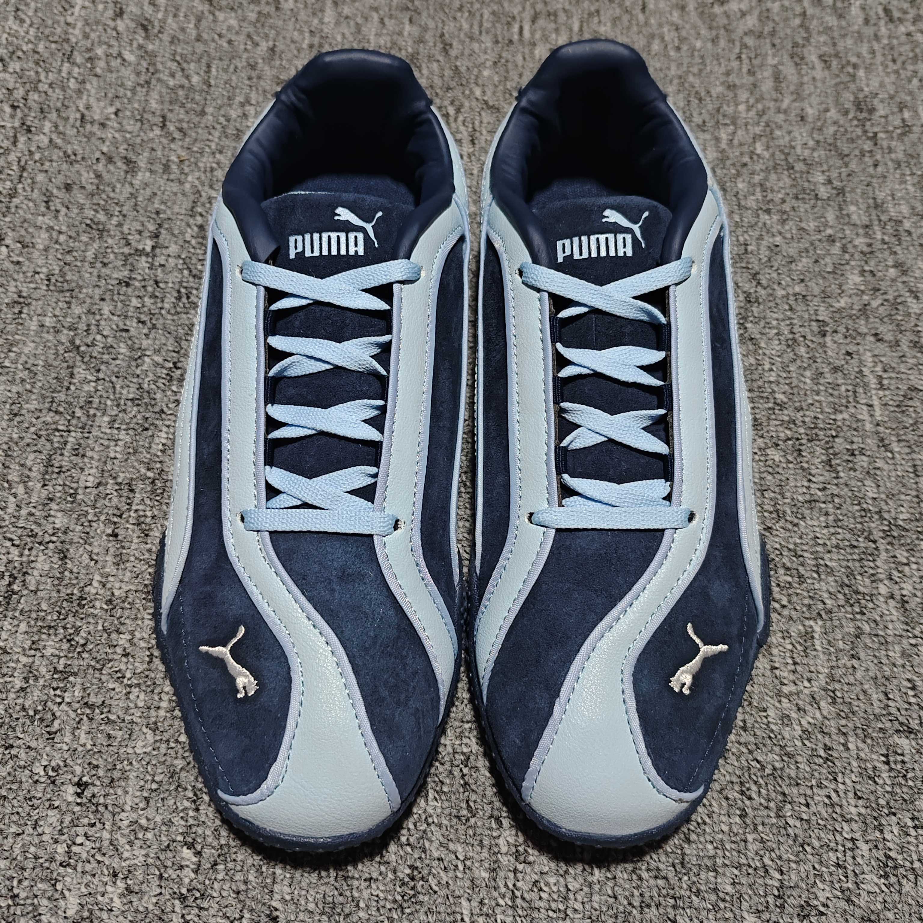 网红爆款 PUMA 彪马 Bella V2 Leather 时尚百搭 舒适 德训 薄底鞋休闲鞋 -01 