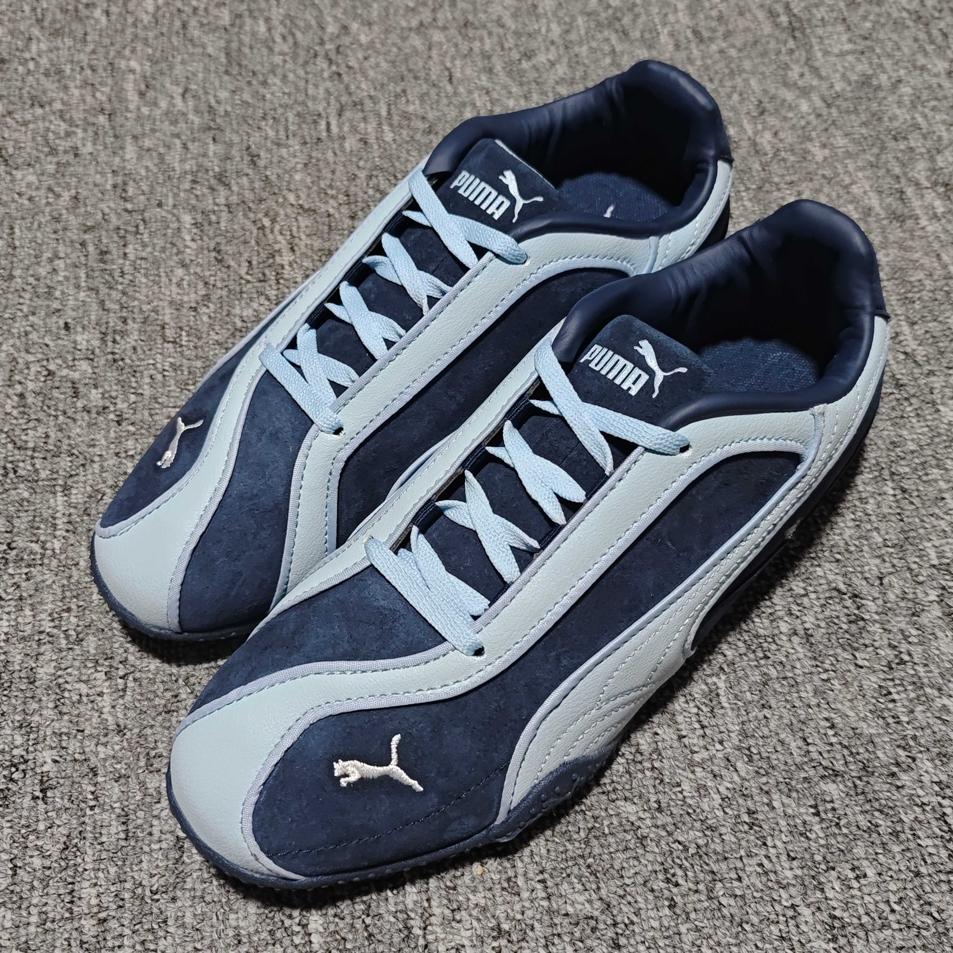 网红爆款 PUMA 彪马 Bella V2 Leather 时尚百搭 舒适 德训 薄底鞋休闲鞋 -01 