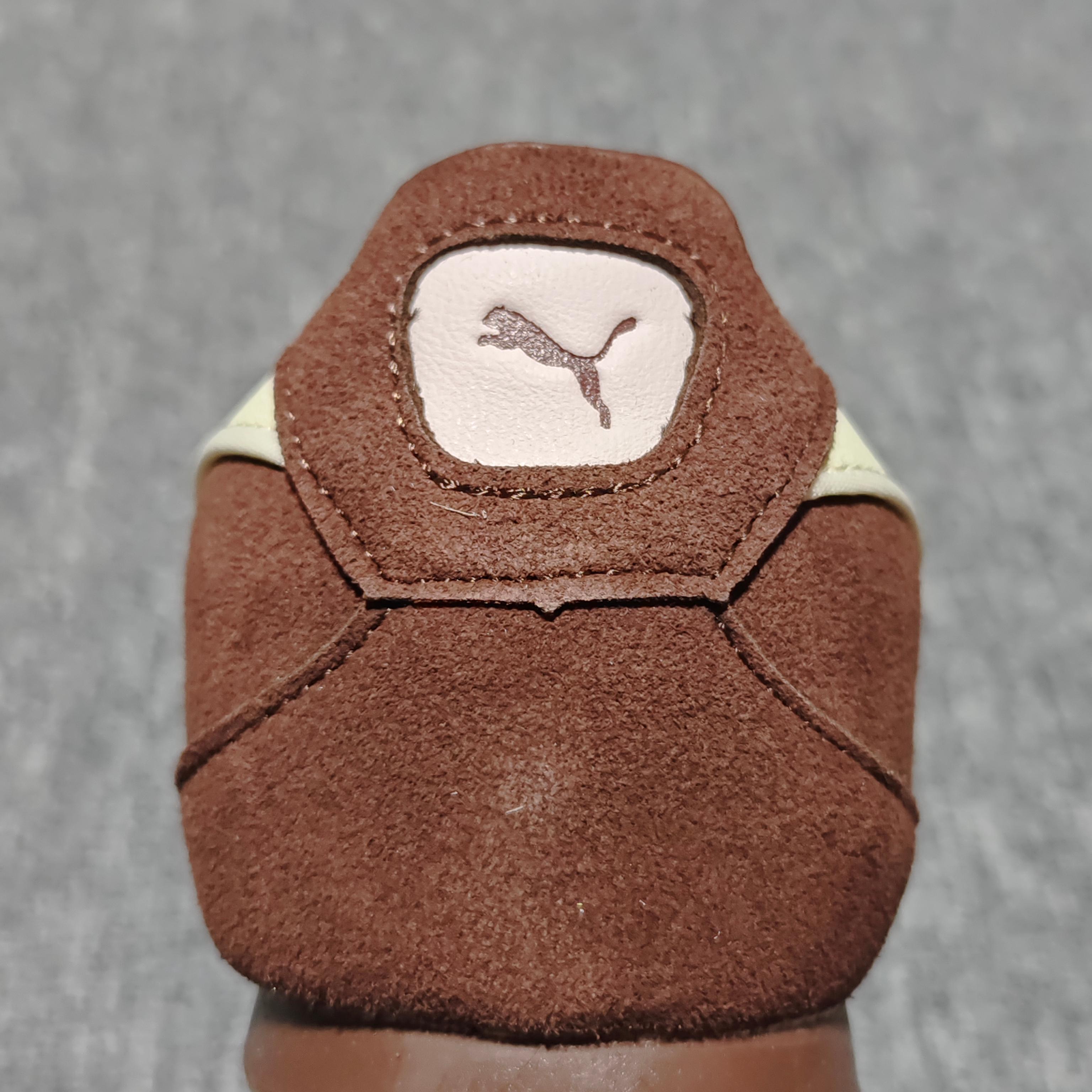 网红爆款 PUMA 彪马 Bella V2 Leather 时尚百搭 舒适 德训 薄底鞋休闲鞋 -02 