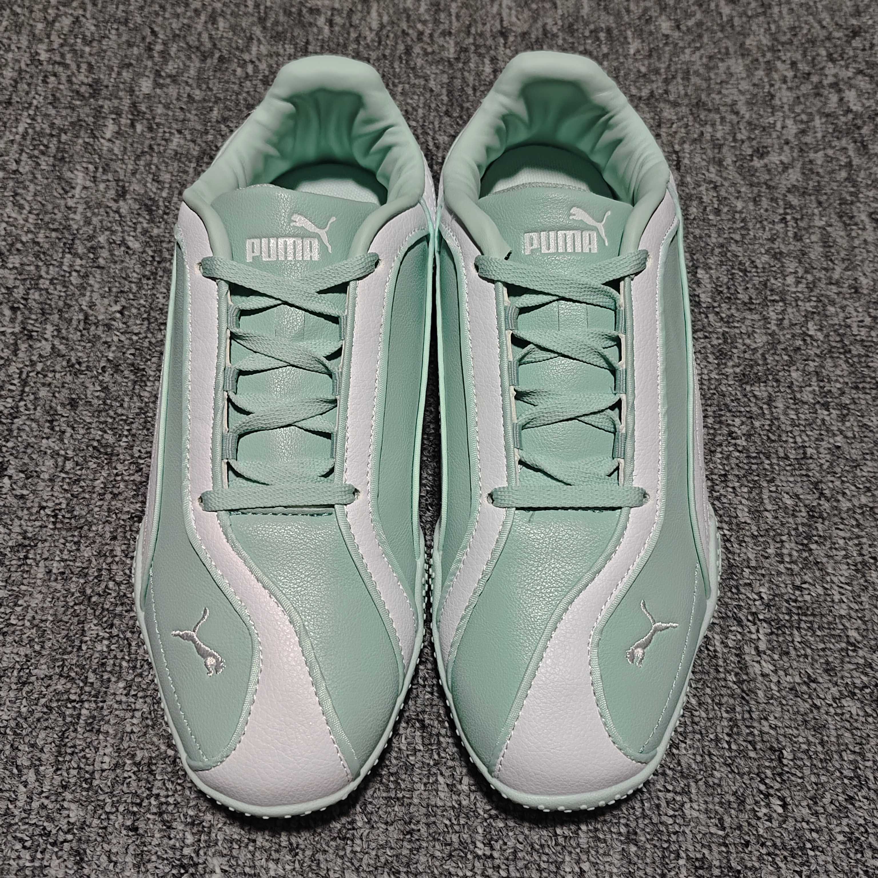 网红爆款 PUMA 彪马 Bella V2 Leather 时尚百搭 舒适 德训 薄底鞋休闲鞋 -04 