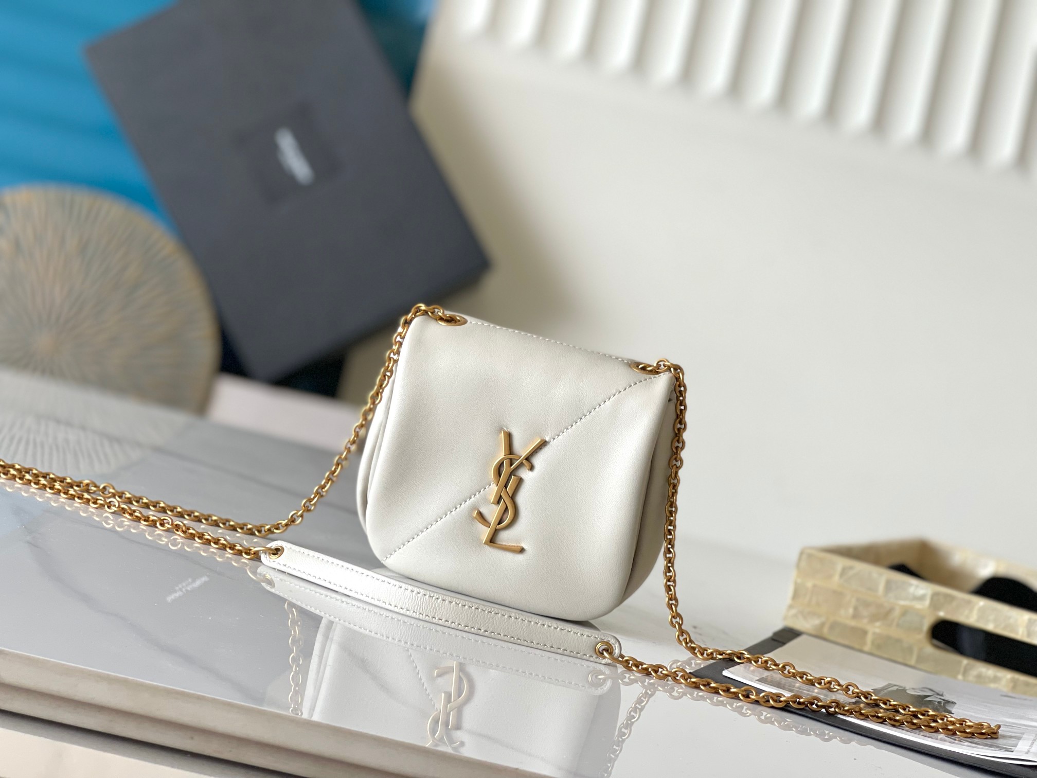 YSL Jamie 4.3 mini 羊皮 链条包
