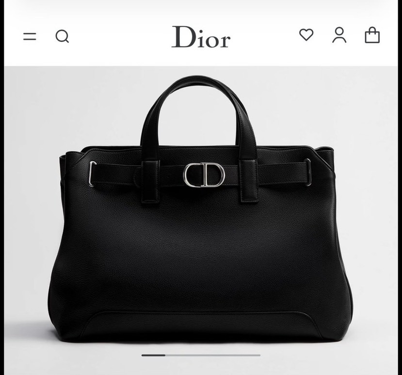 Dior Normandie Black tote everyday