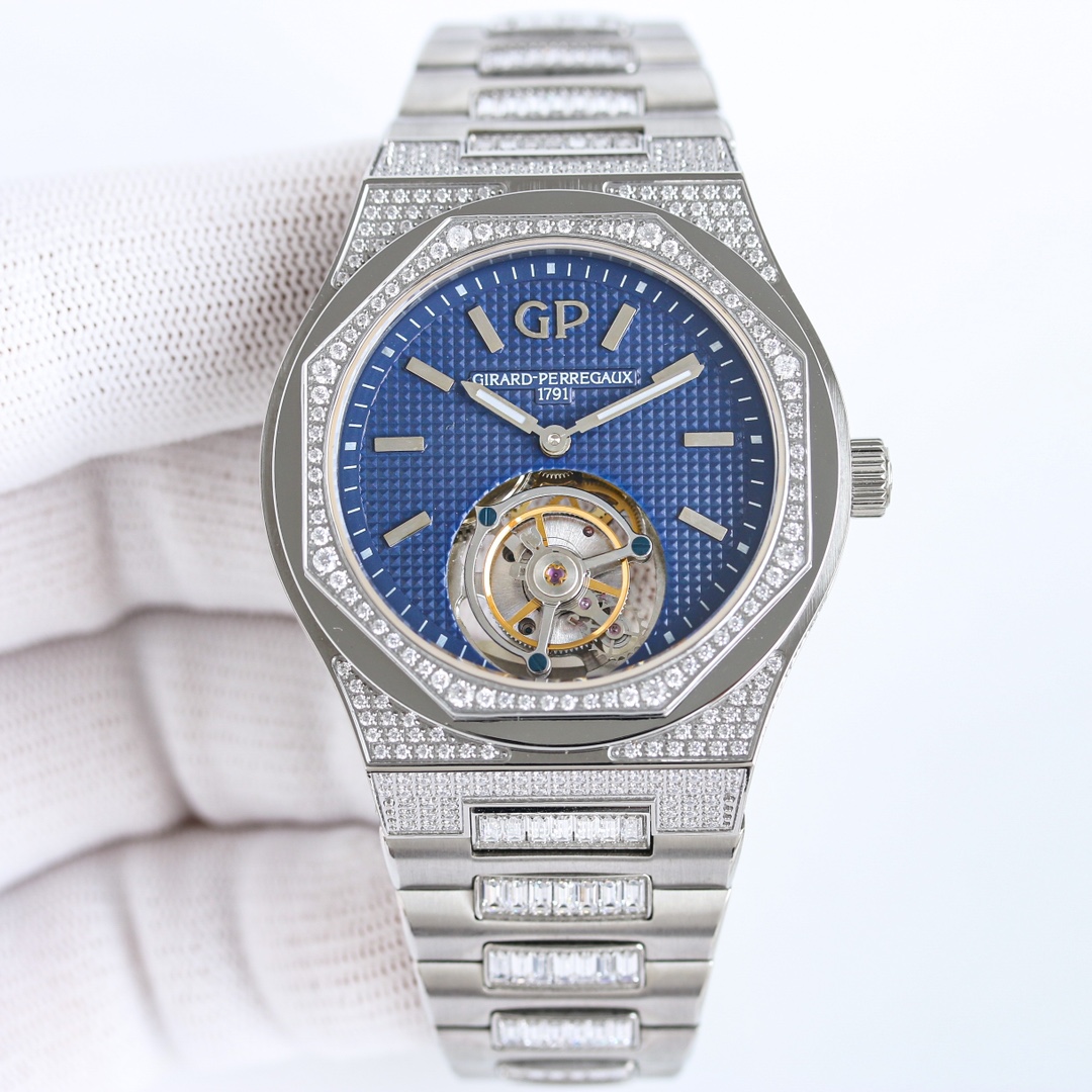 NO:394306,MTF Carnival's latest masterpiece, the market's top replica Girard-Perrene and watch king Patek Philippe join forces to launch the Middle East version of the super limited edition model. L39 has only 18 pieces in the world. The first GP real tourbillon mechanical watch is released in the air!  True tourbillon movement, Girard-Perregaux GP Laureato Chronograph Laurel Series Tourbillon watch!  1 'Adhering to tradition and outstanding innovation' took seven years to launch the LAUREATO series 99105-41-232-41A true tourbillon watch!  2 movement custom modified real tourbillon movement!  3 diameter 42 mm!  3 Power reserve 72 hours!  4 glass sapphire glass!  5 straps imported from Italy calfskin!  TF Craftsmanship Masterpiece Welcome your taste!  Exquisite recommendations for men's real flywheel mechanical watch, Tom ford, girard, patek philippe, cowhide19860909MTF 嘉年华最新力作,市场顶级复刻 芝柏 与表王百达翡丽强强联手推出中东版超级限量款, L39 全球仅18只,GP第一款真陀飞轮机械腕表临空出世！真陀飞轮机芯,Girard-Perregaux 芝.柏GP Laureato Chronograph 桂冠系列陀飞轮腕表！ 1“秉承传统,卓越创新”耗时七年隆重推出芝.柏表LAUREATO系列99105-41-232-41A真陀飞轮腕表！ 2机芯定制改装真陀飞轮机芯！ 3直径42毫米！ 3动力储备72小时！ 4玻璃蓝宝石玻璃！ 5表带意大利进口小牛皮！ TF 匠心力作 欢迎您的品鉴！精致推荐男士真飞轮机械腕表,,tom ford,girard,patek philippe,cowhide,Watch